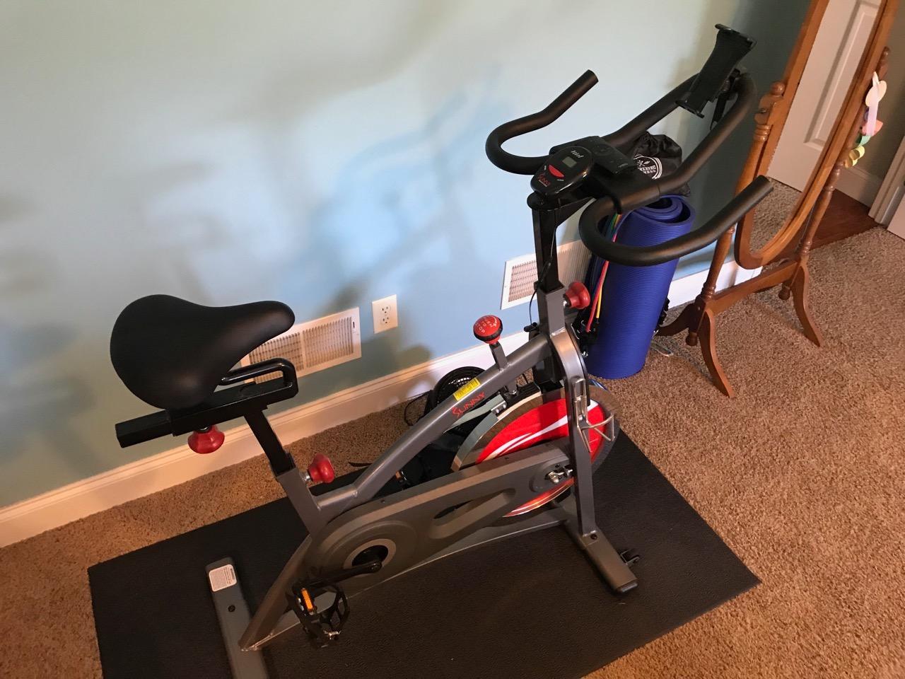 Sunny Health & Fitness Smart Motorized 2-in-1 Pedal Exerciser, Indoor Compact Under-Desk Mini Bike for Low-Impact Cardio Workout and Physical Therapy, Free SunnyFit Training App Connection customer photo 2