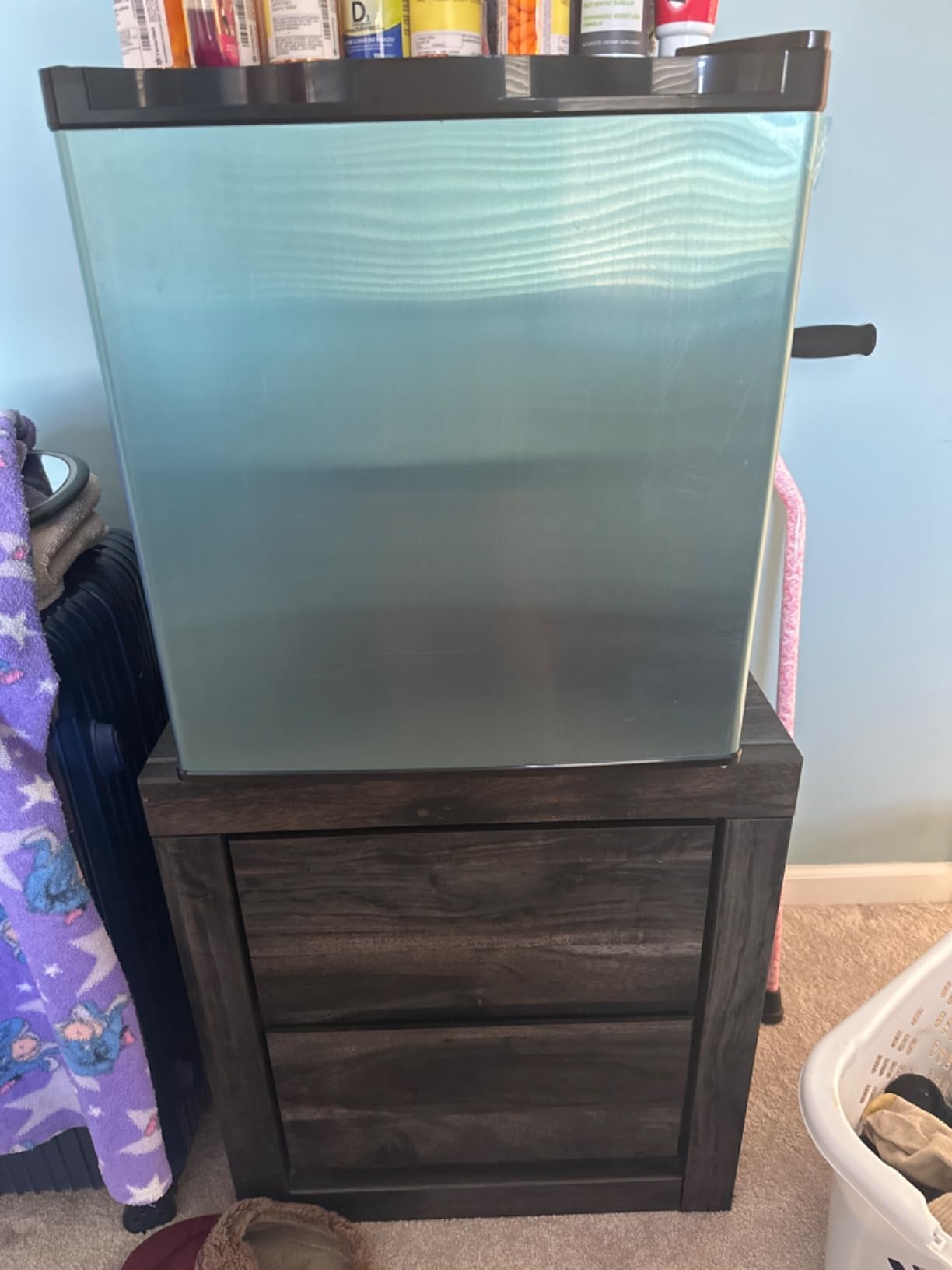 2.1 Cu.ft Small Upright Freezer, Mini Freezer, Black customer photo 2