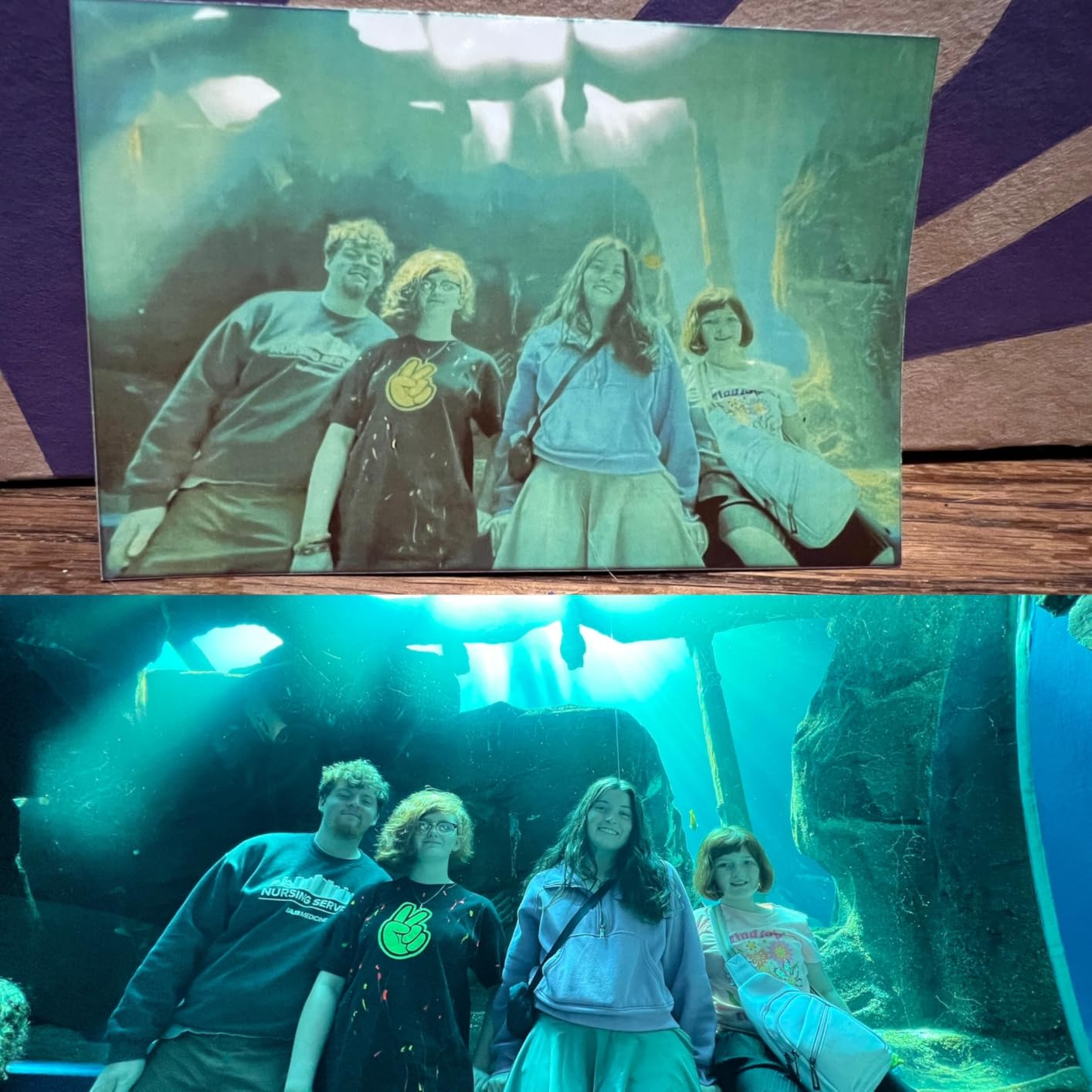 Kodak Smile+ 2-in-1 Digital Instant Print Camera & Wireless Bluetooth Photo Printer - 10MP, Special-Effect Rotating Lens, Zink 2x3” Sticky-Back Photos, Print via Fun App from Smart Devices - Blue customer photo 2