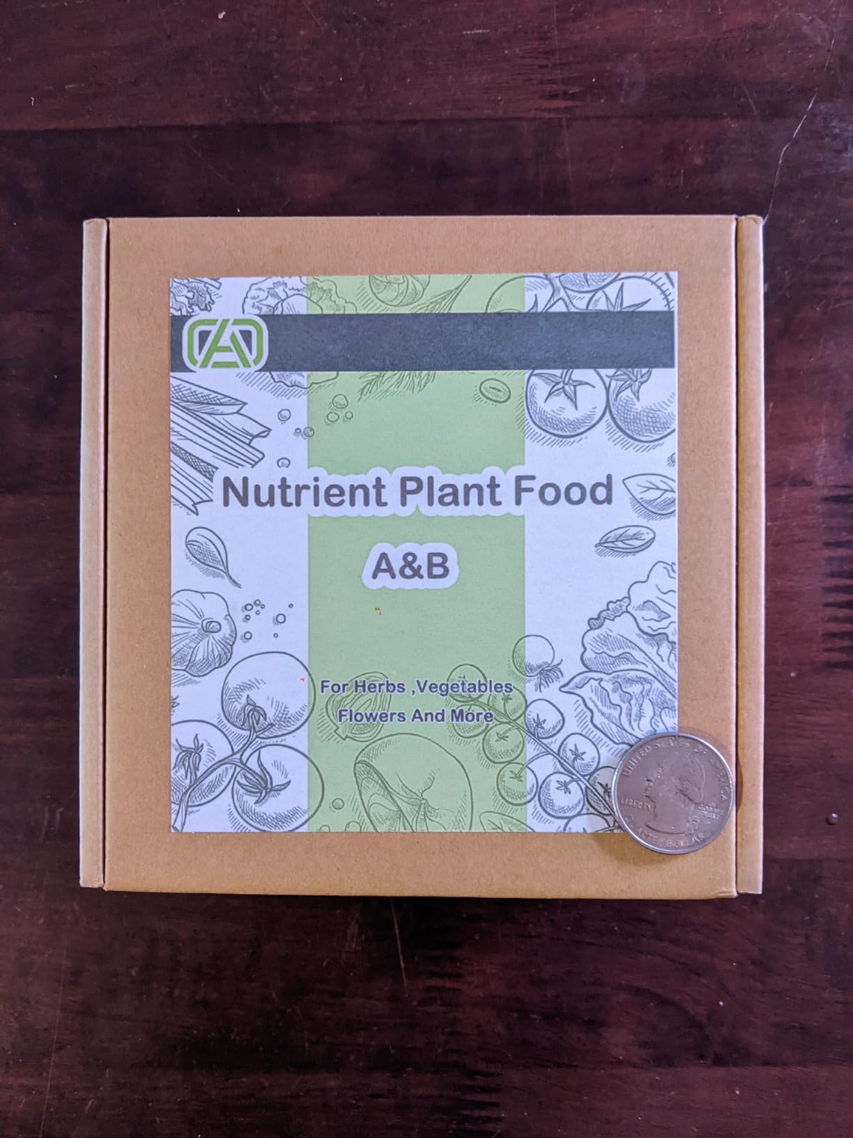Hydroponic Plant Food, A&B Nutrients 1000ml for Hydroponics System customer photo 1