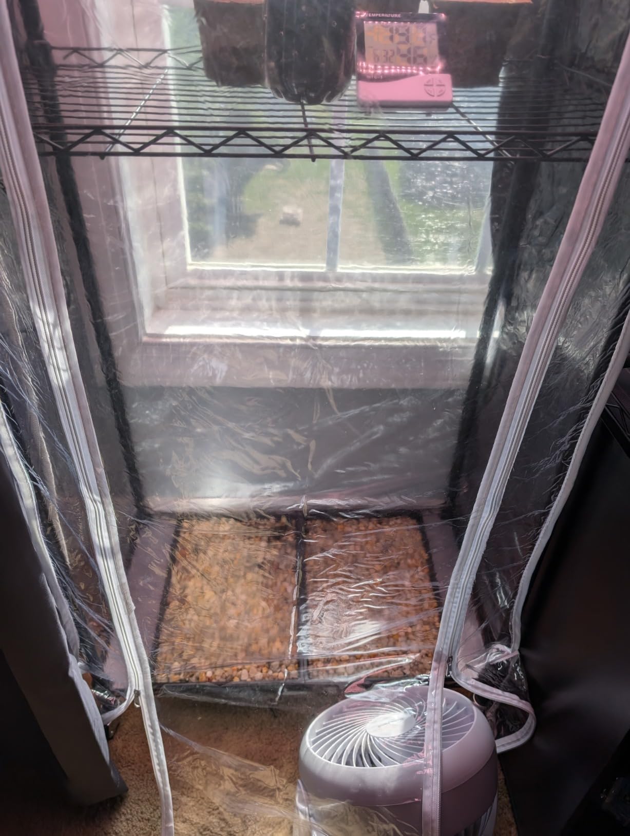 Indoor Greenhouse with Grow Lights with 72W , 5 Tier 23.2