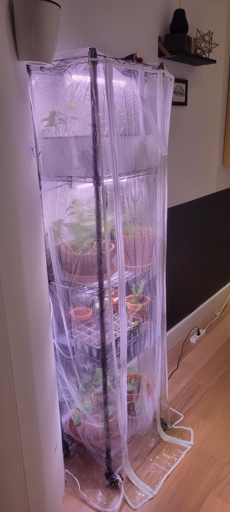 Indoor Greenhouse with Grow Lights 40W , 15.7