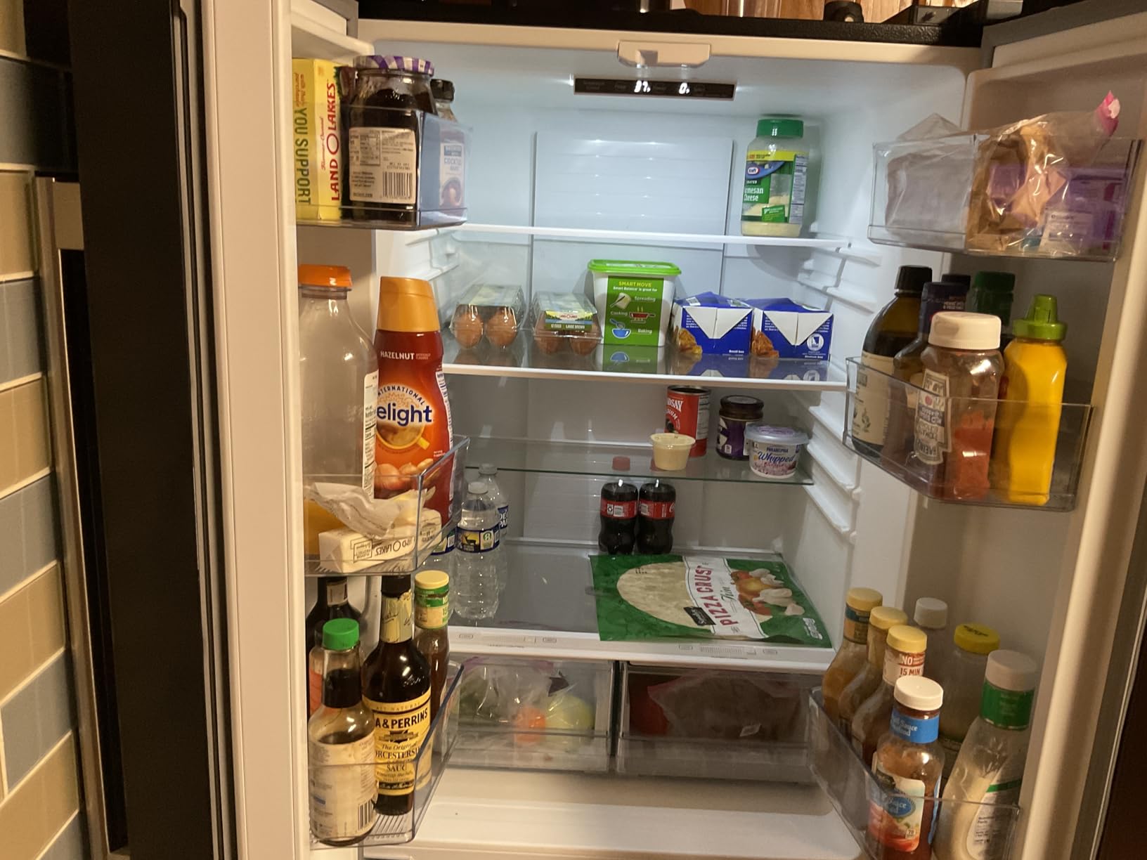 BLACK+DECKER 14 Cu. Ft. Convertible Freezer Refrigerator, Upright Freezer with Glass Shelves, ENERGY STAR rated, Frost Free, BUC1400XB, Black customer photo 2