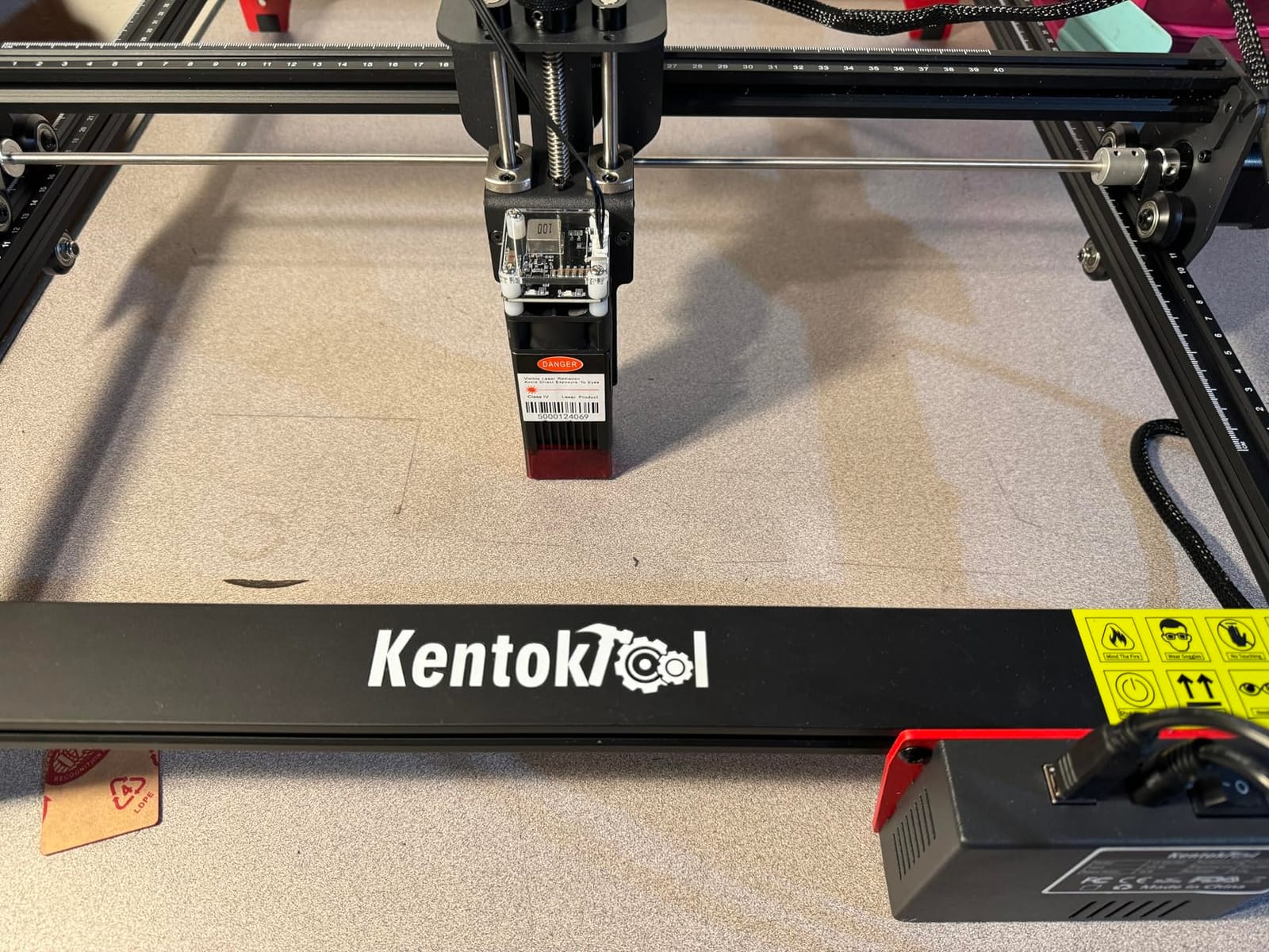Laser Engraver, LE400PRO 50W Laser Engraving Machine for Beginners, 5.5W 400x400mm Large Working Area High Precision Laser Engraver and Cutter Machine for Wood Acrylic Leather (Class 1 Output 5500mW) customer photo 2