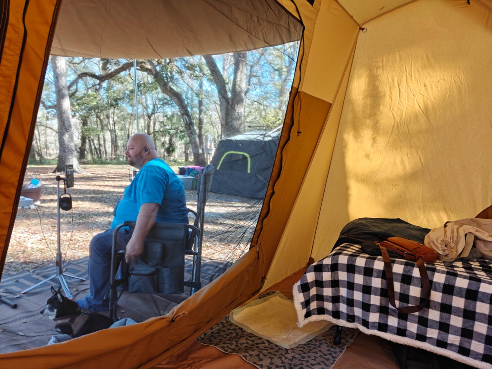 Colegence Oversized Camping Chair, 600-lb Capacity, Heavy-Duty Steel Frame customer photo 1