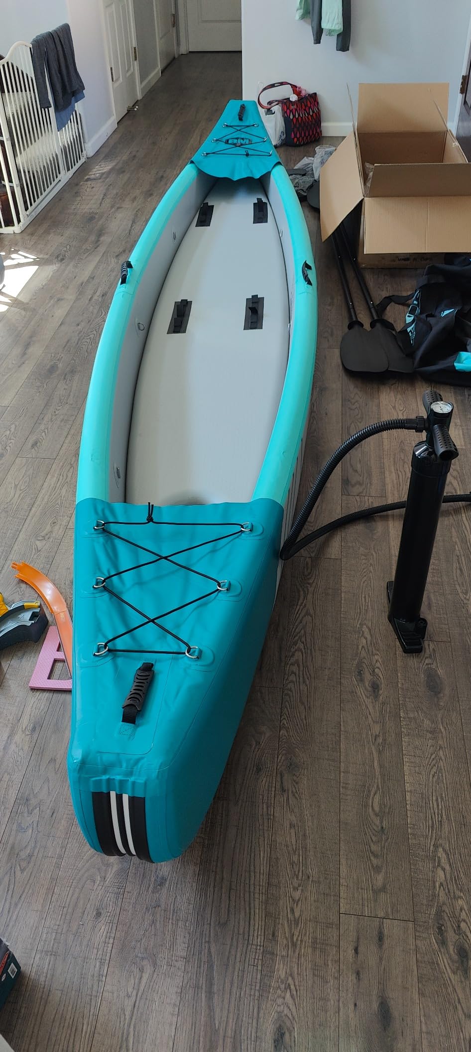 BEYOND MARINA Inflatable Kayak 1/2/3 Person Adult- Full Drop Stitch Kayak customer photo 1