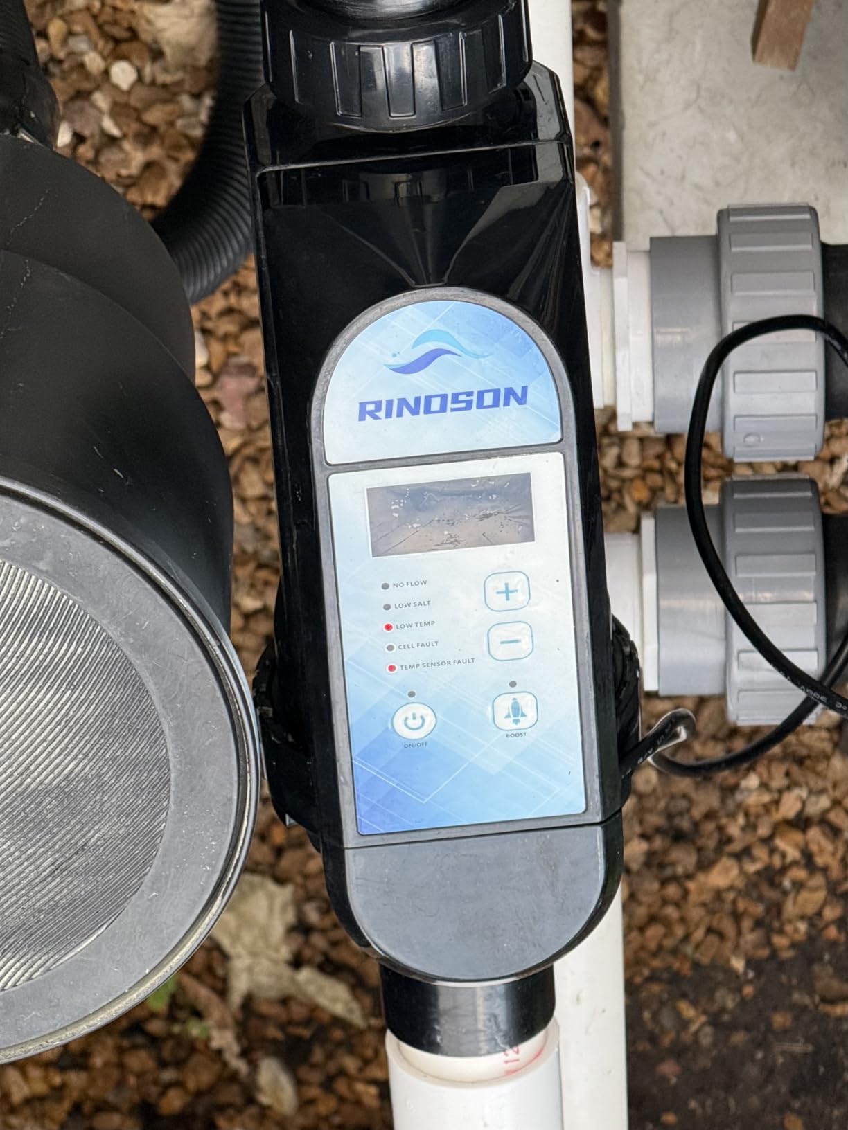Saltwater Pool Chlorinator System with Two Year Limited Warranty, App Remote Control & Titanium Plate Self-Cleaning Smart Salt Chlorine Generator for Pools up to 22,000 Gallons customer photo 1