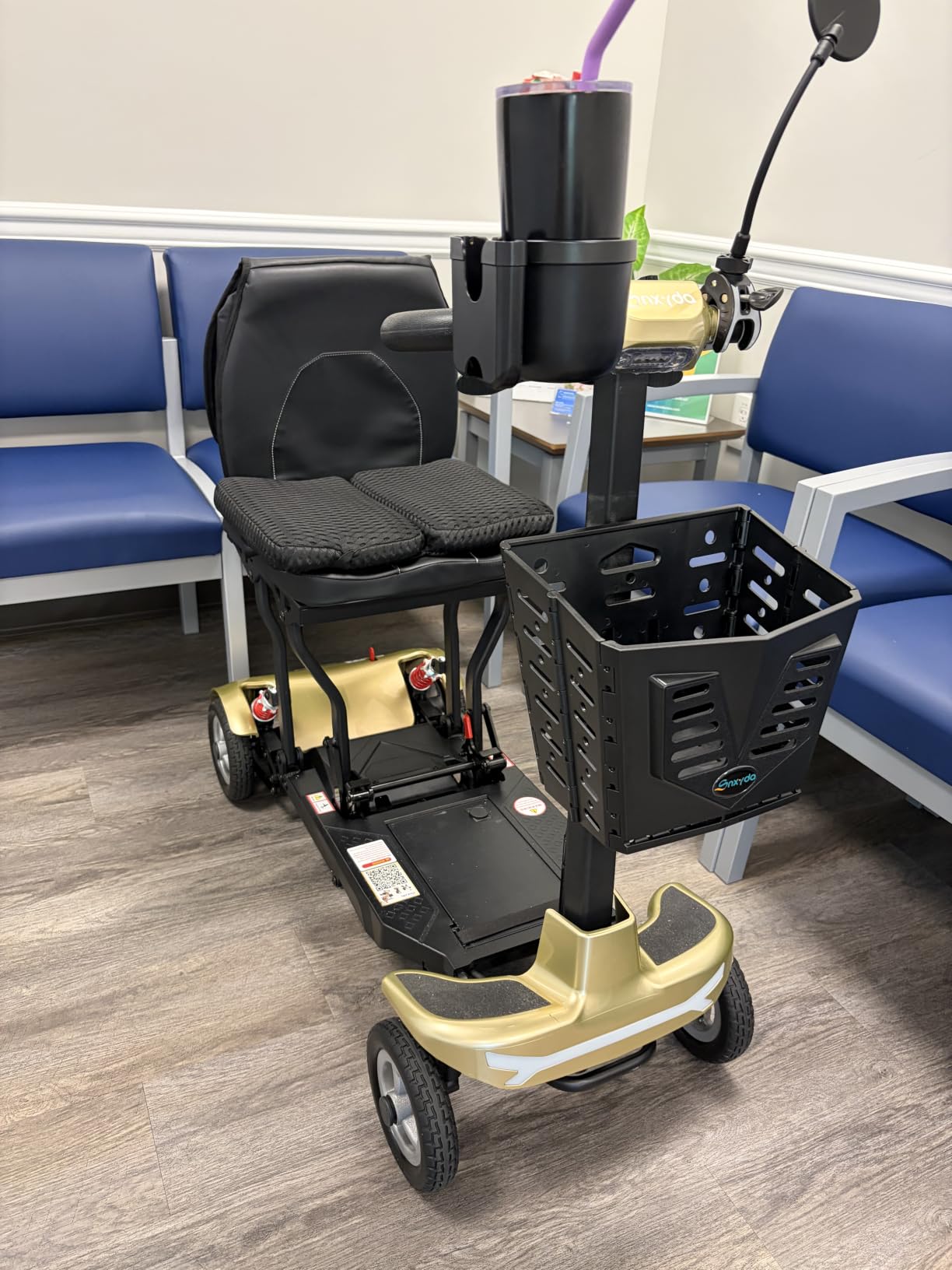 4-Wheel Folding Mobility Scooters for Seniors & Adults - 37.5lbs Light customer photo 1