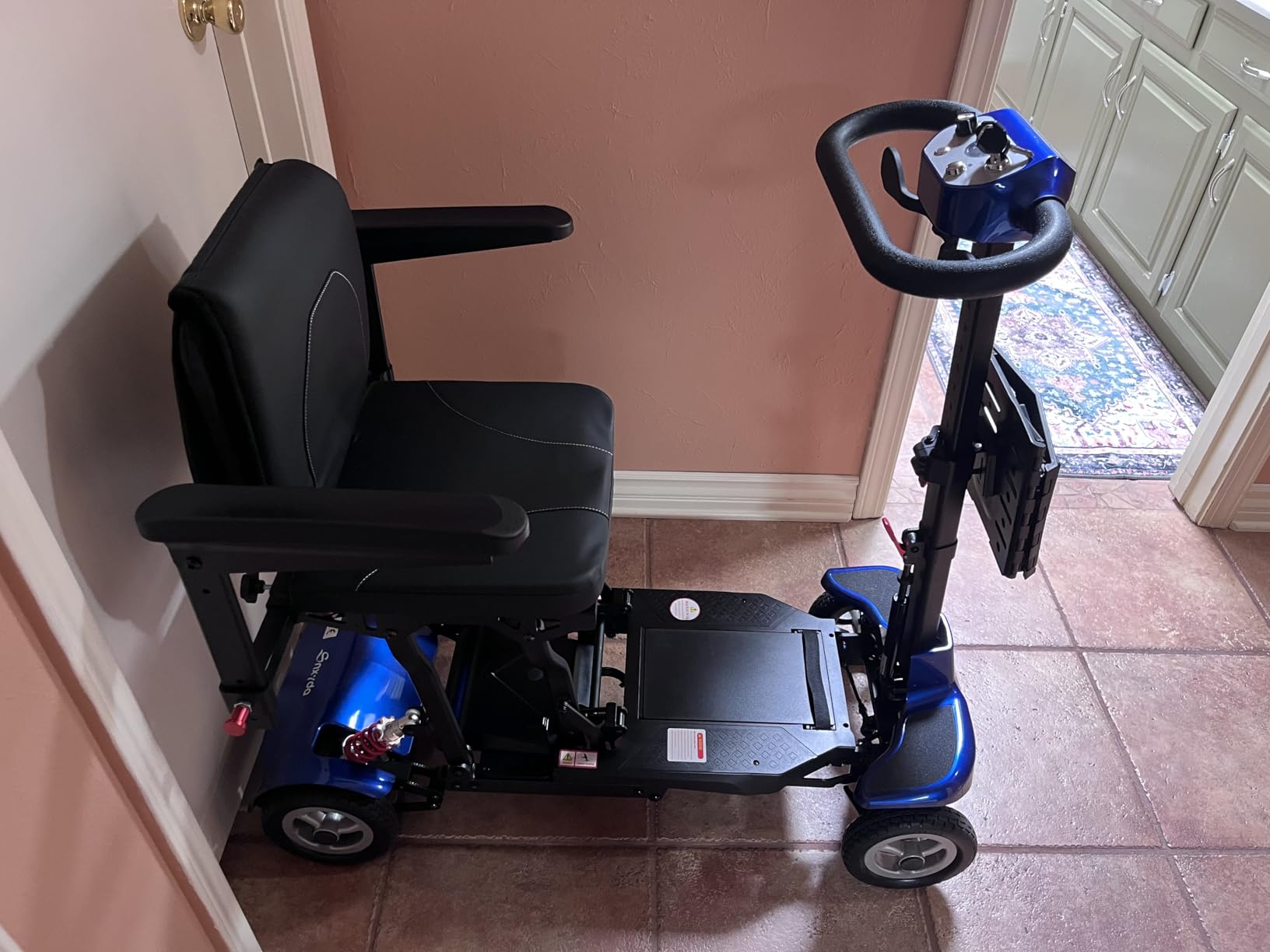 4-Wheel Folding Mobility Scooters for Seniors & Adults - 37.5lbs Light customer photo 2