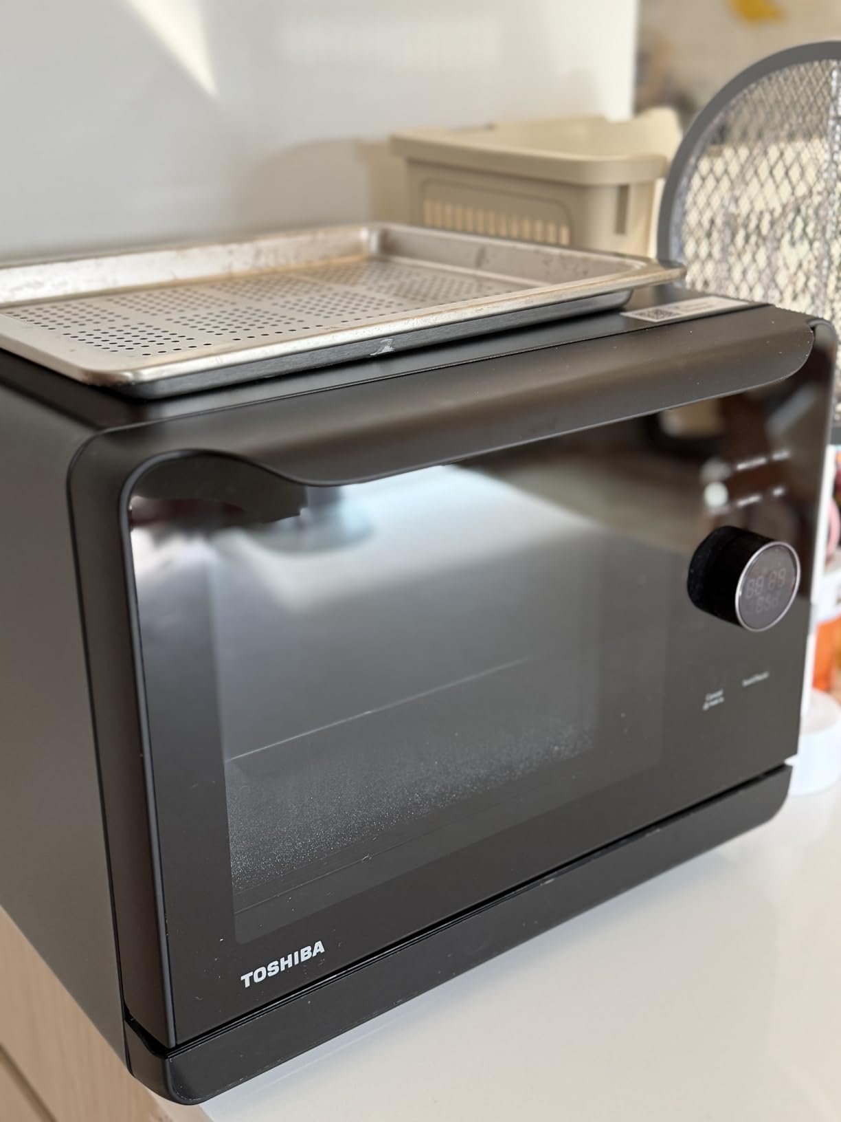TOSHIBA 6-IN-1 Compact Steam Oven, Combi Oven Countertop with Convection Steam & Bake, Ferment, Air Fryer, Slow Cook, Smart APP Control, 36 Preset Menus and Steam Cleaning, 20L customer photo 2