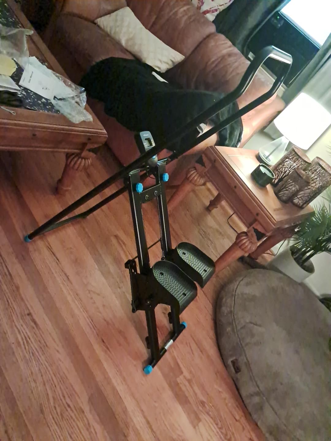MERACH Stair Stepper with Adjustable Resistance, Foldable Stair Climber customer photo 2