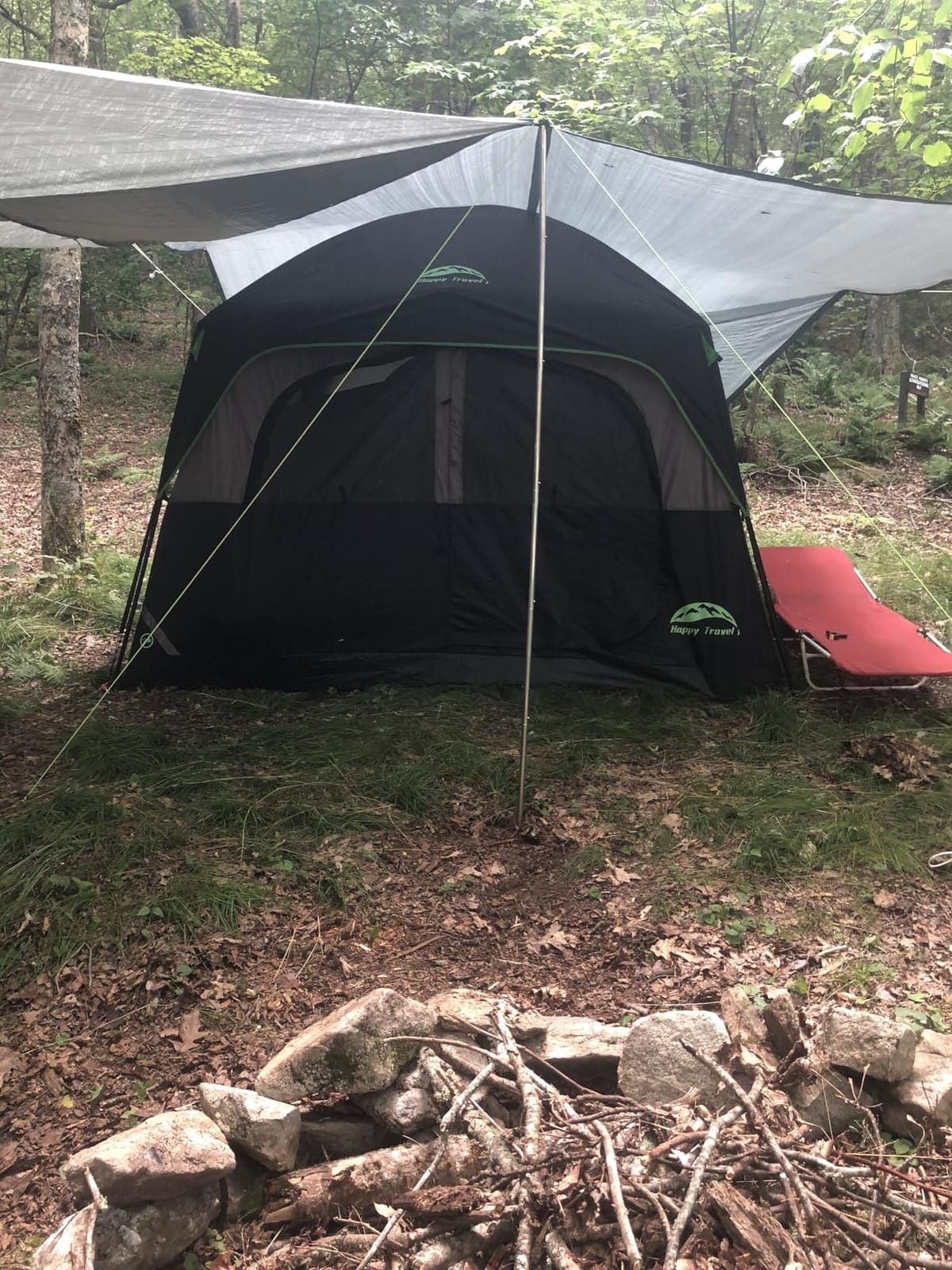 Happy Travel 6 Person Tents for Camping, Waterproof Cabin Tent with Rainfly customer photo 2