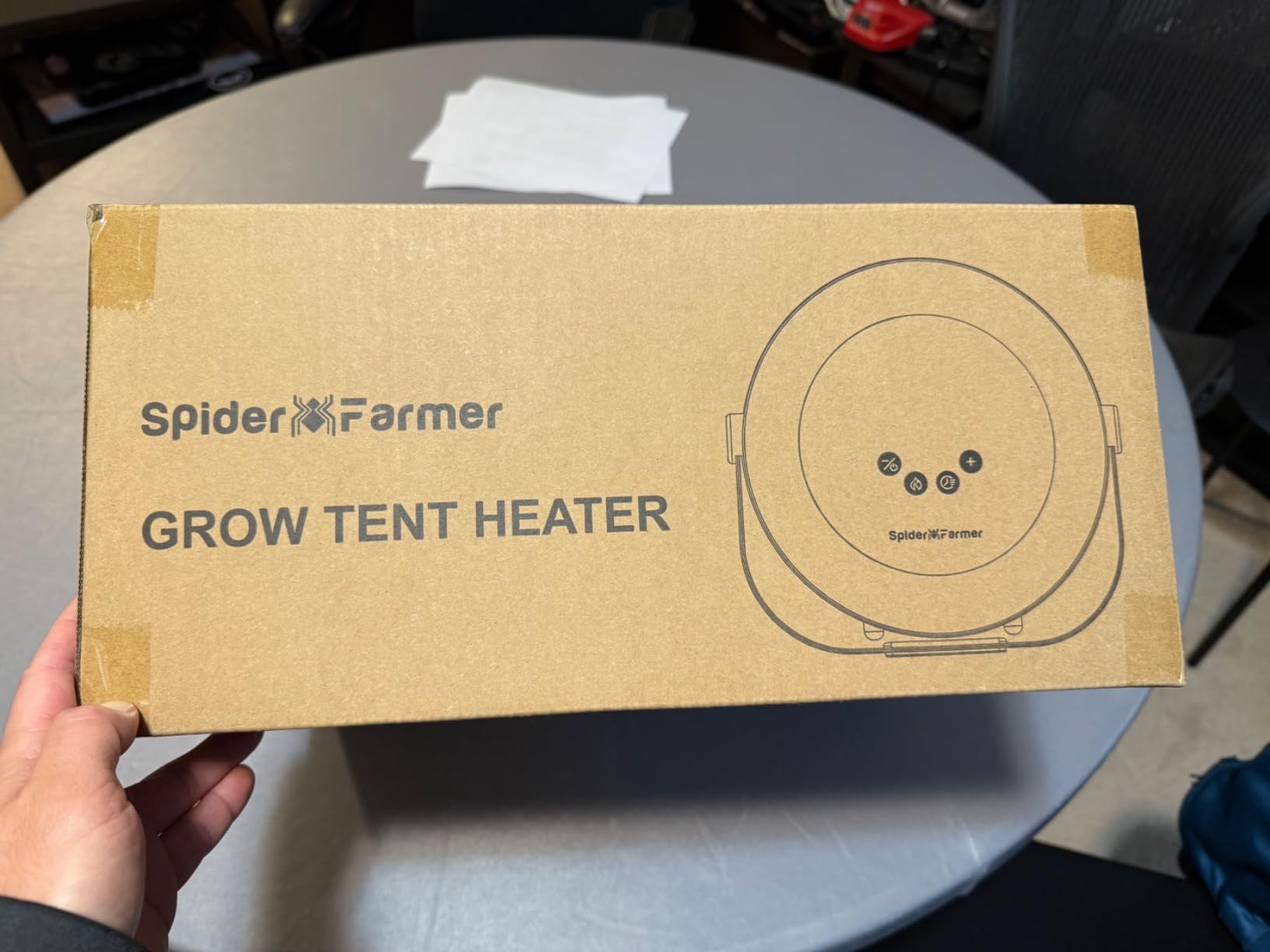 Spider Farmer Heater,530W 10-Level PTC Heating for Grow Tent,Plant Room customer photo 2