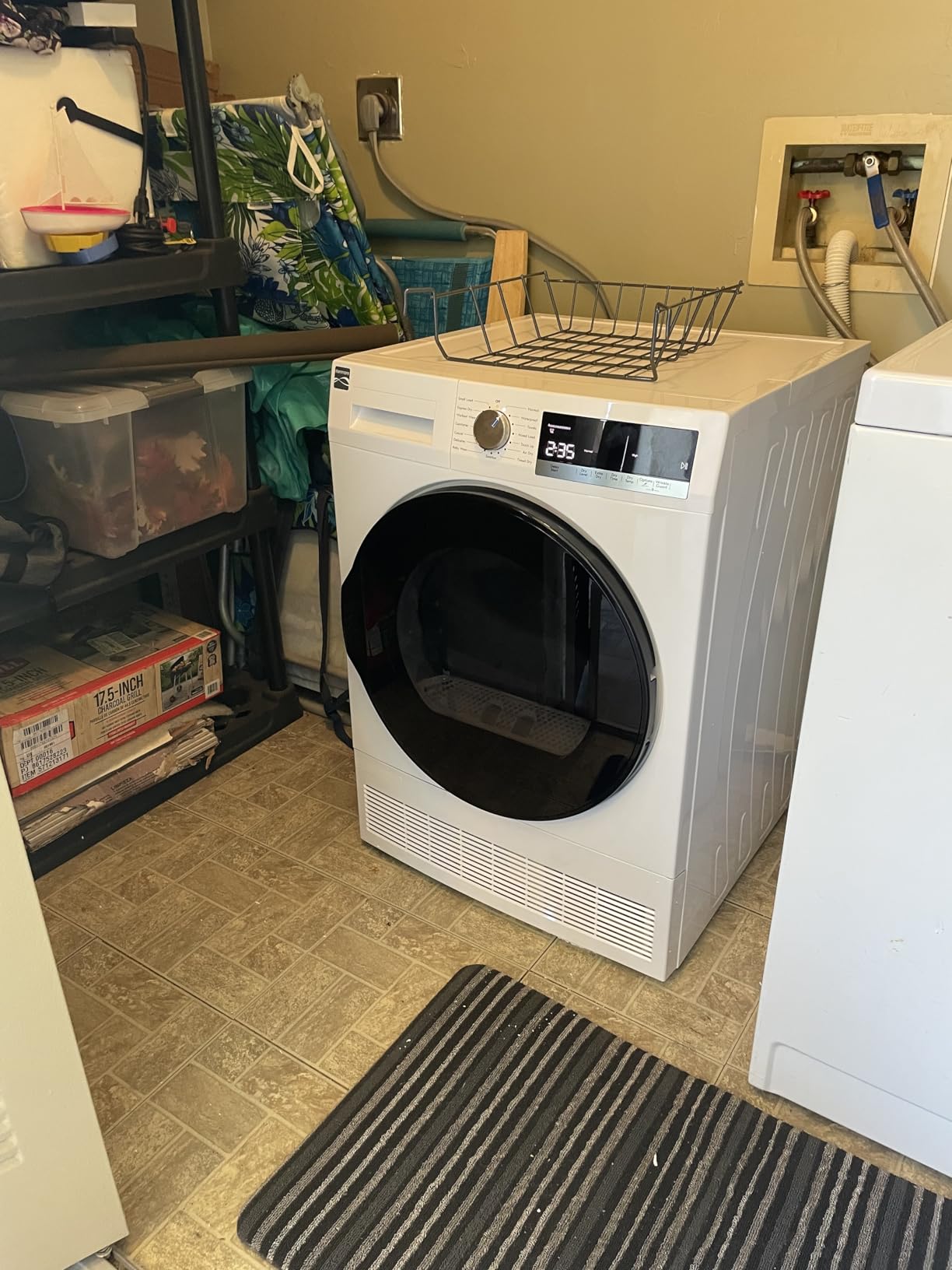 Kenmore 4.0 cu. ft. Ventless Condensing Electric Dryer - White customer photo 2