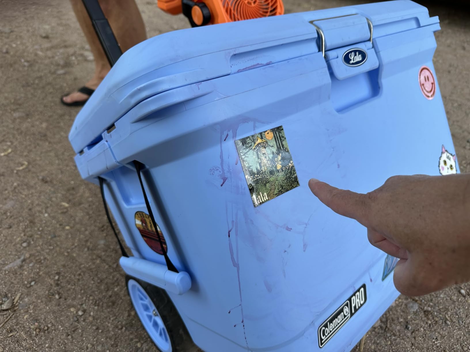 Coleman Pro Wheeled Hard Cooler, 55-Quart customer photo 2