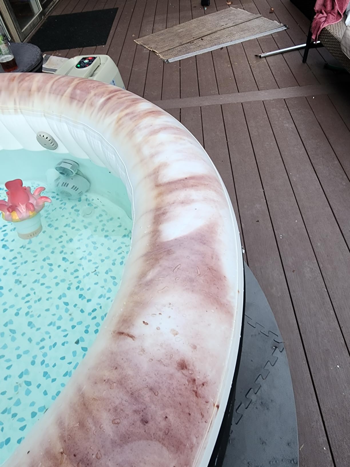 Covermates Classic Square Hot Tub Cover – 84W x 84D x 14H, Tan customer photo 2