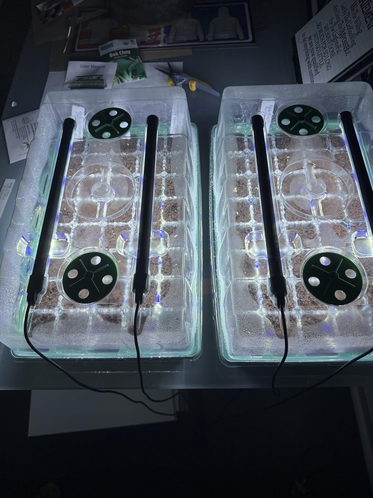 Sondiko Seed Starter Tray with Grow Light, Display Digital Controller customer photo 2