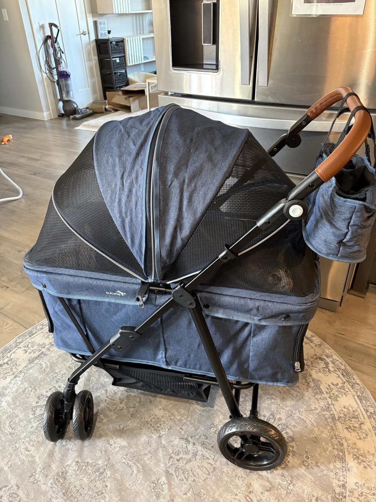 Dog Stroller for Large & Medium Dogs (20–132 lbs), for 2 Small Dogs customer photo 1