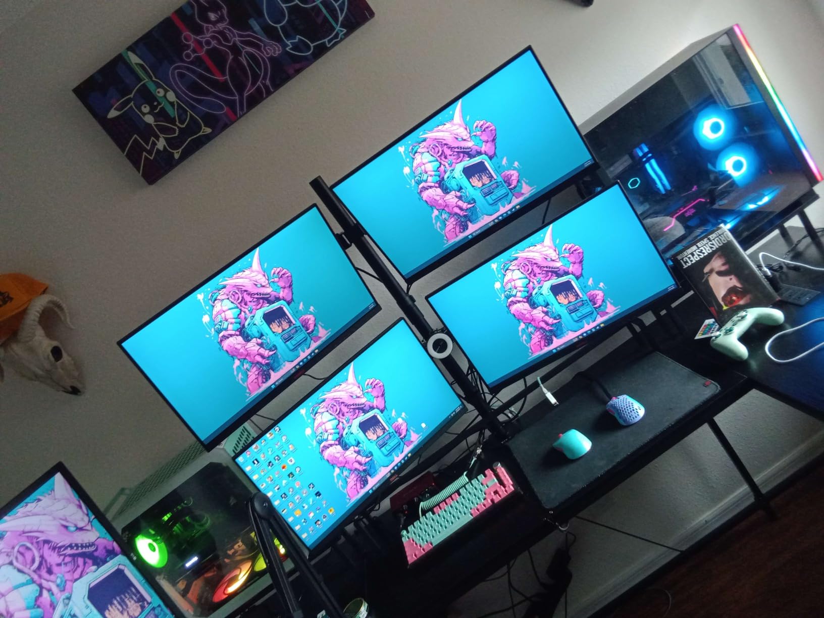KOORUI 24 Inch 1440P Gaming Monitor, 180Hz Fast IPS, 1ms, HDR400, G2421V customer photo 2