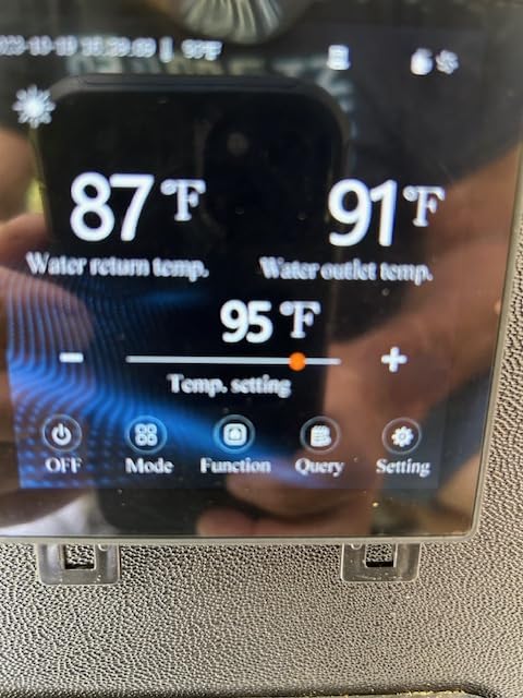 MICOE 35000 BTU Pool Heat Pump, Inverter Pool Heater for Above Ground Pools customer photo 2