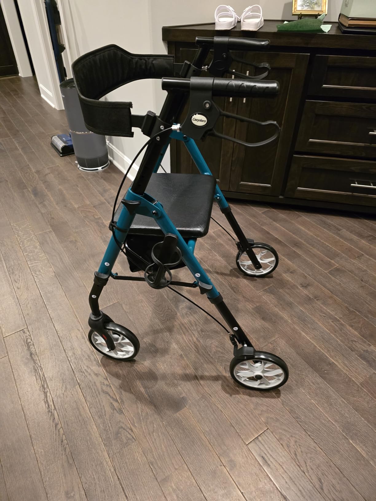 Cosydora Rollator Walkers for Seniors with Seat, 15 Lbs Ultra Lightweight customer photo 1