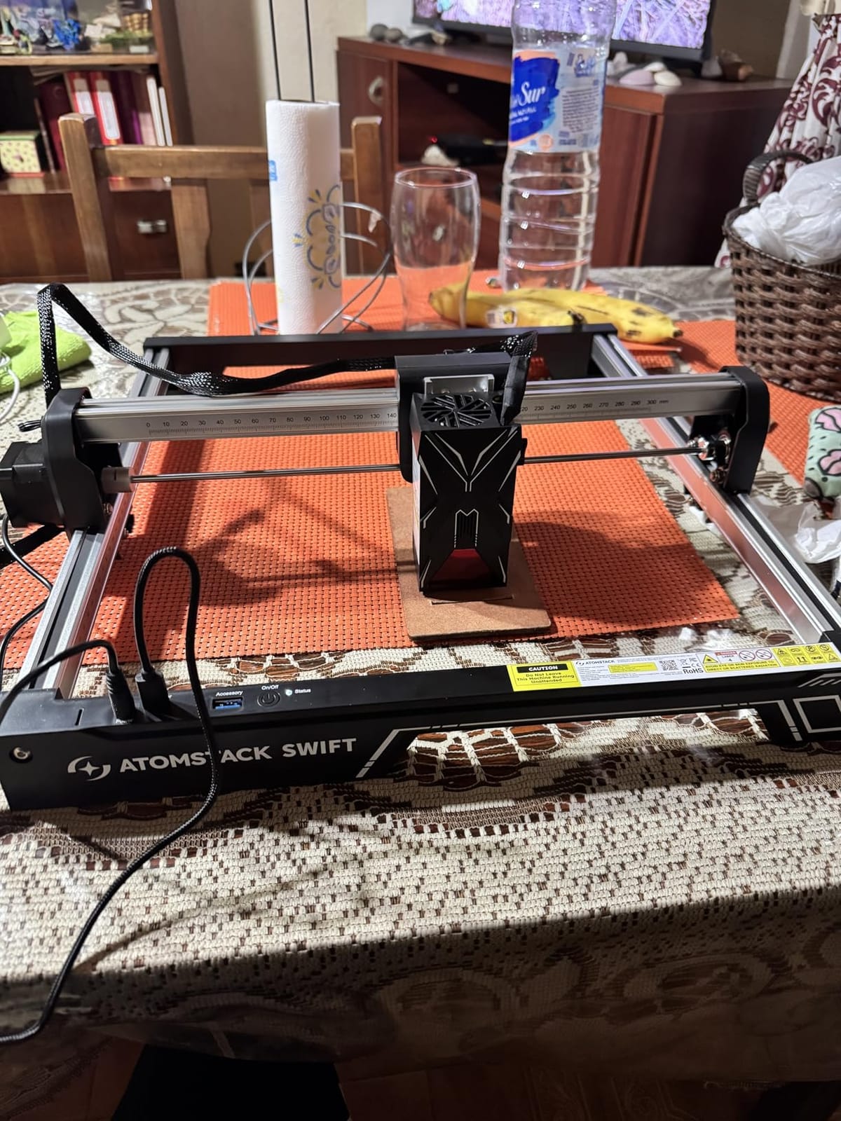 ATOMSTACK Swift 12W Laser Engraver Cutter for Wood & Metal customer photo 2