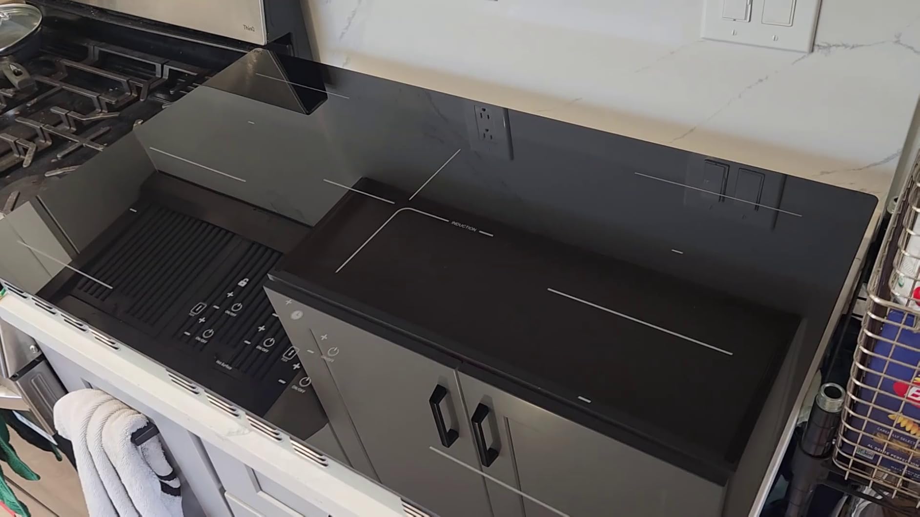36 Inch Induction Cooktop 5 Burner, Built-In, 10800W 240V Hardwired customer photo 1