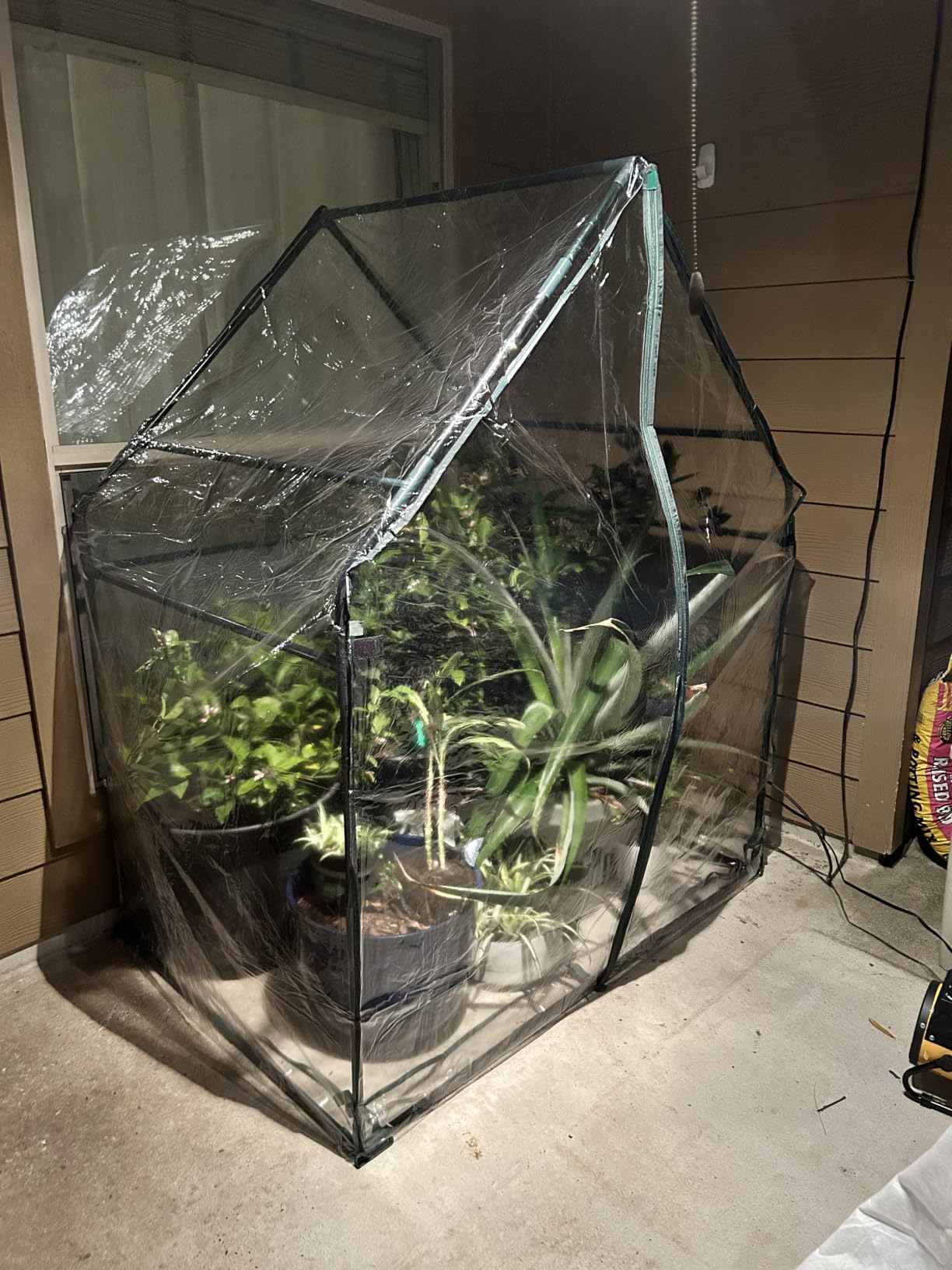 Gardzen Mini Greenhouse with Waterproof Bottom 36.2