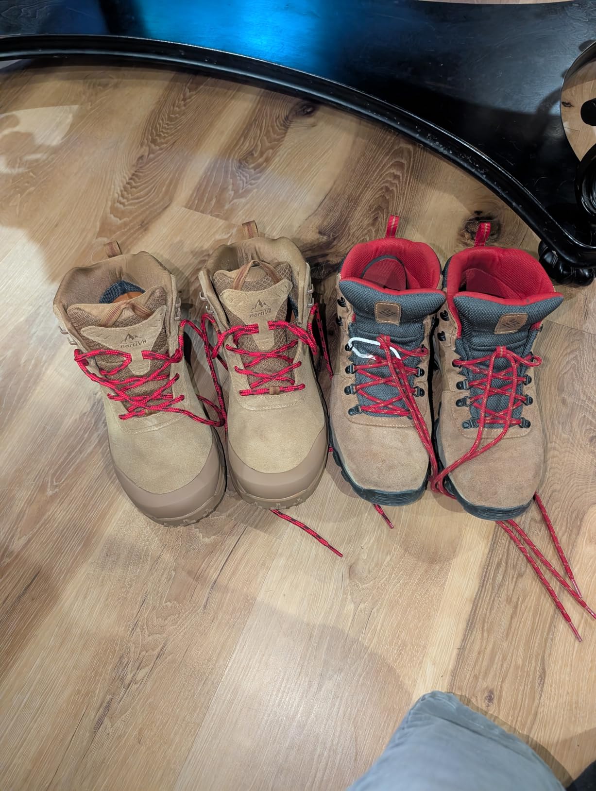 NORTIV 8 Men's Wide Toe Box Hiking Boots customer photo 1