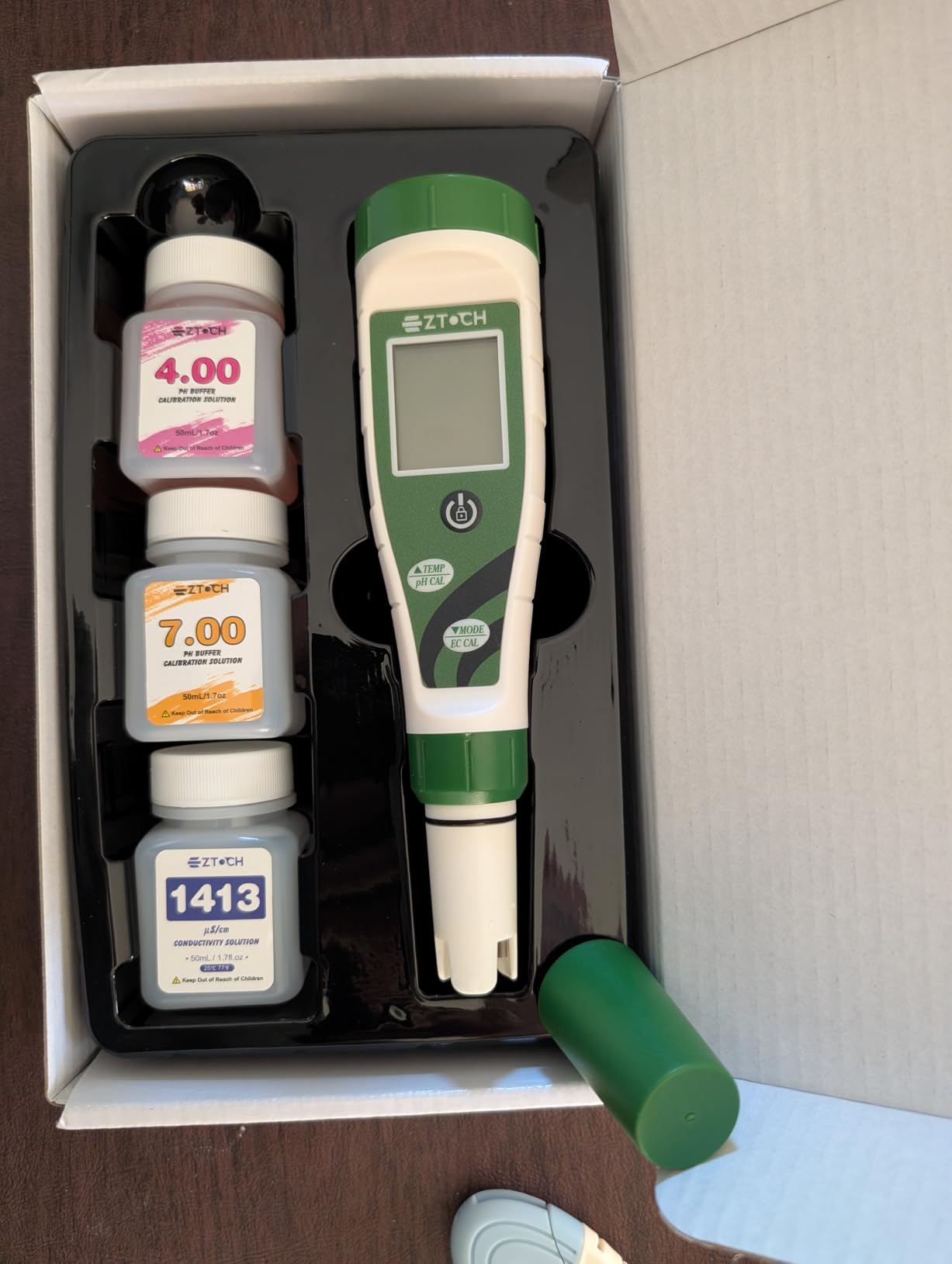 Hydroponic pH EC Meter, Water pH TDS PPM Meter customer photo 1