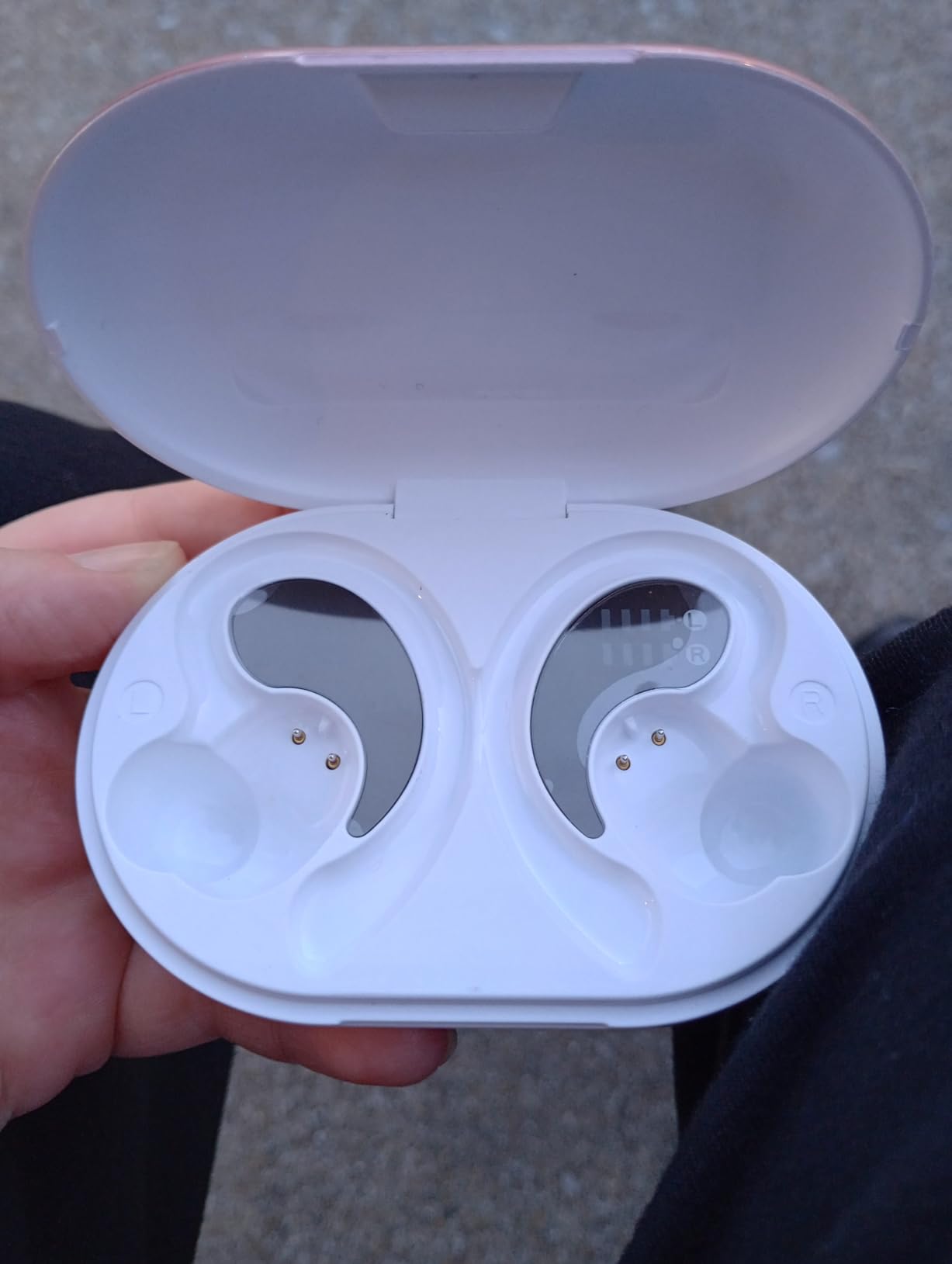 Wireless Earbuds Sport, Bluetooth 5.4 Headphones 3D Bass Hi-Fi Stereo Over Ear Buds, 60Hrs ENC Noise Cancelling Headset with Earhook, IP-X7 Waterproof Earphones Workout Running Gym for Android iOS customer photo 2