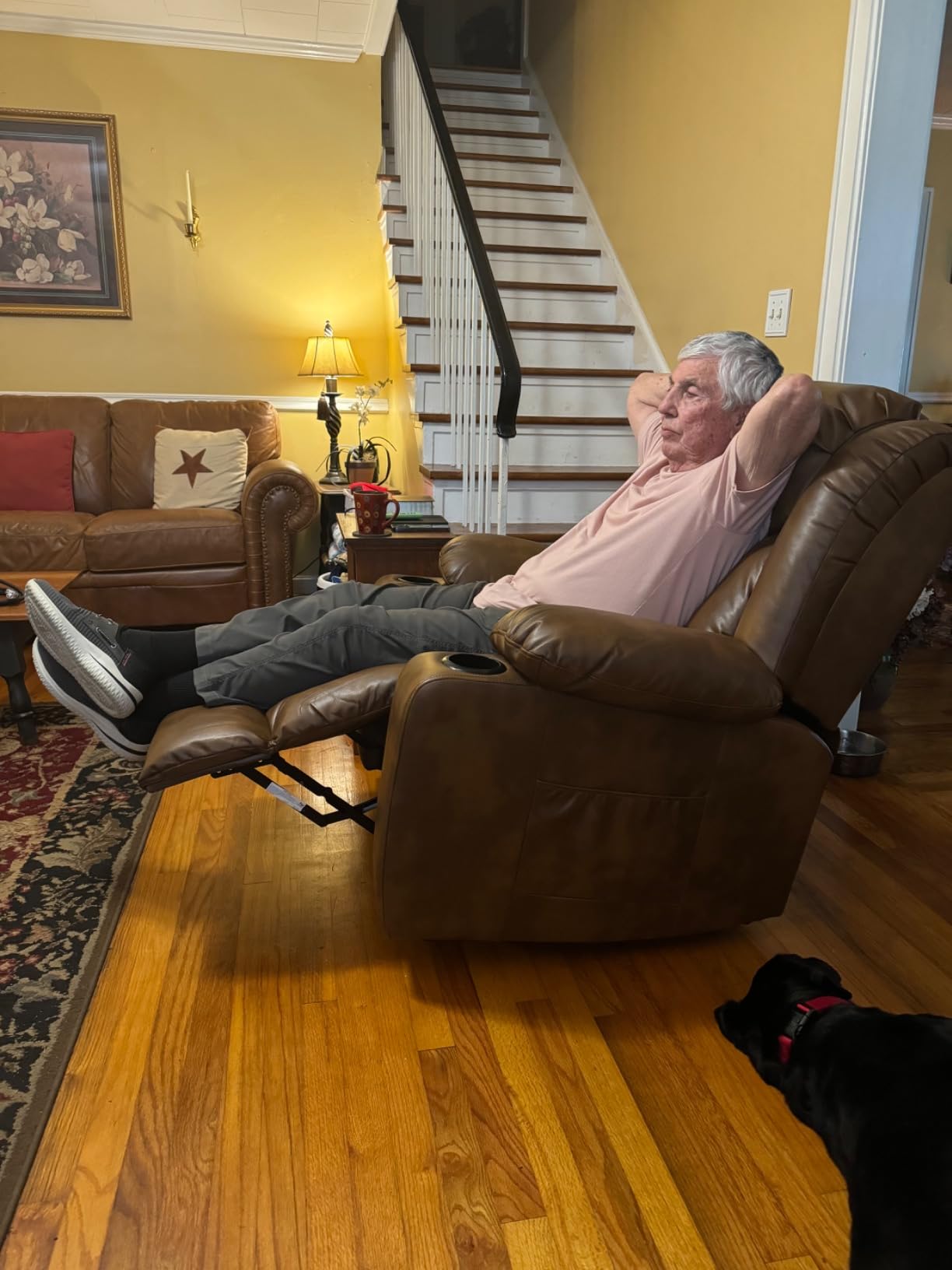 PARKOL Stand Assist Power Lift Recliner Chair for Limited Mobility Elderly customer photo 1