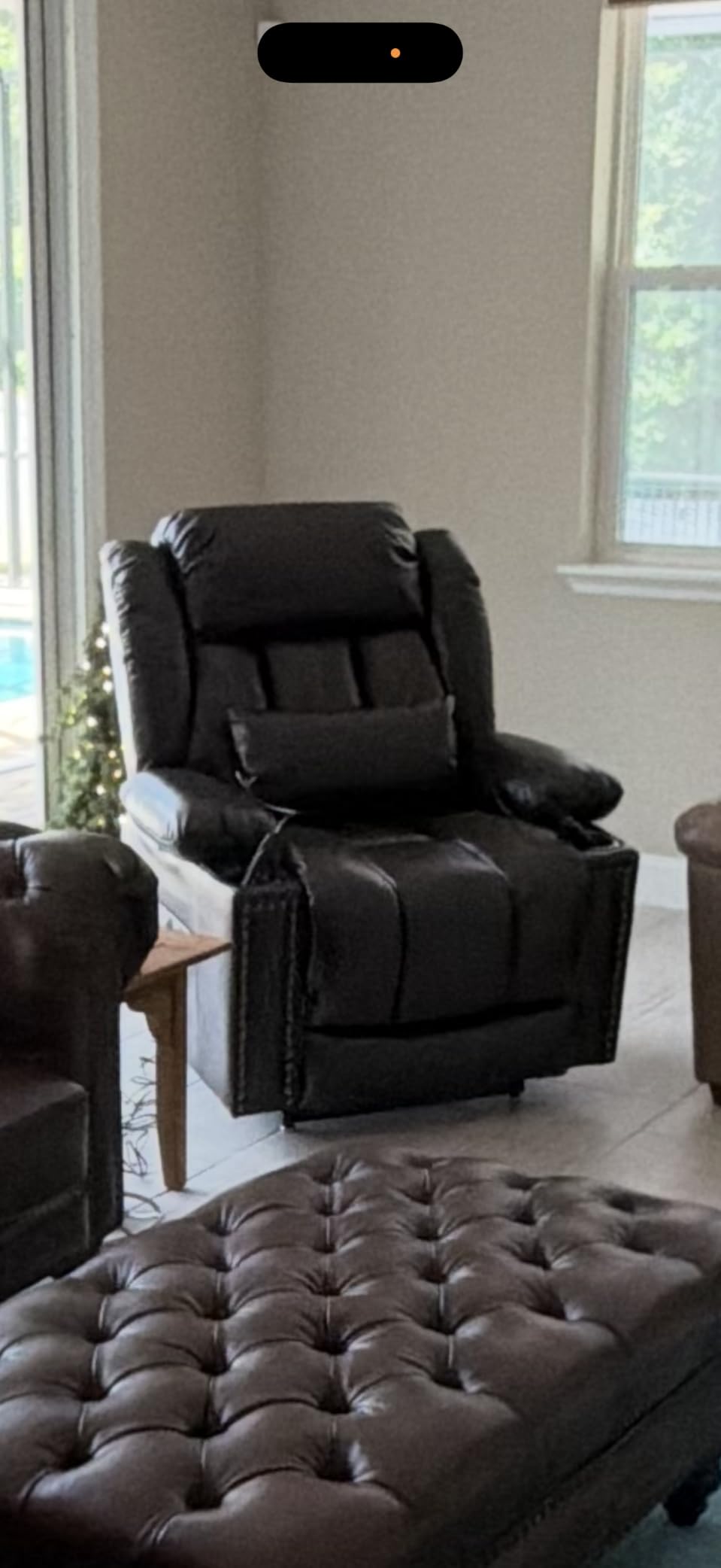 PARKOL Stand Assist Power Lift Recliner Chair for Limited Mobility Elderly customer photo 2