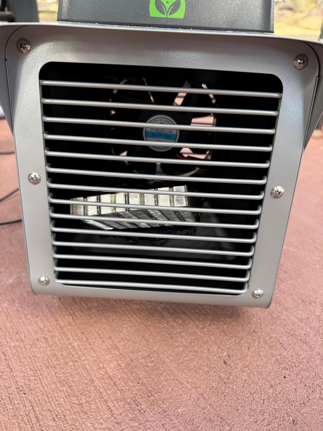 Greenhouse Heater 1500W with APP Remote Control, Greenhouse Heater With Thermostat, Portable Outdoor Heater for Plants Vegetables Flowers,Smart Electric Safe Heater for Green house,Grow Tents,Garage customer photo 2