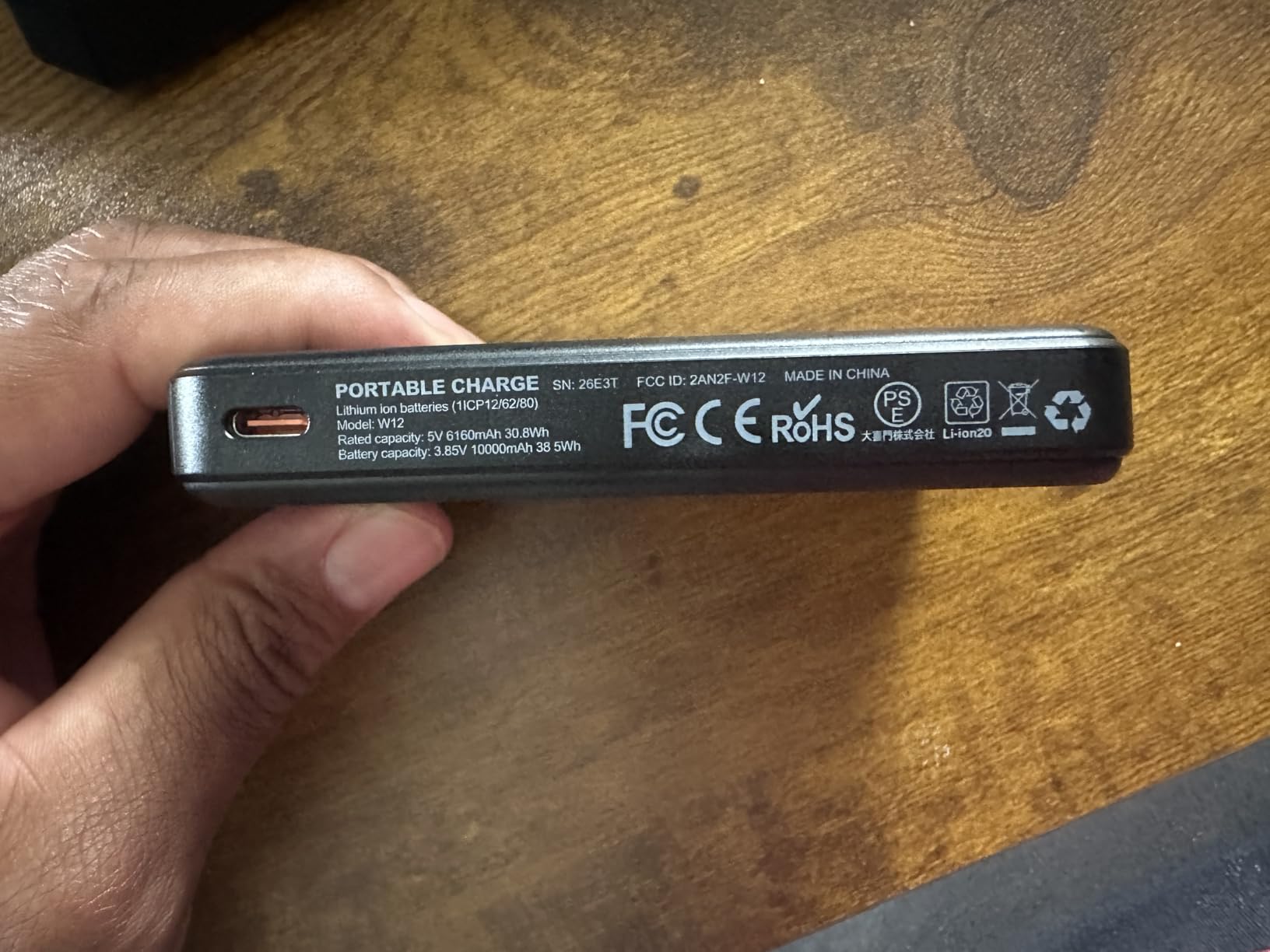 10000mAh Portable Charger, Magnetic Power Bank for Magsafe Charger, Slim customer photo 2
