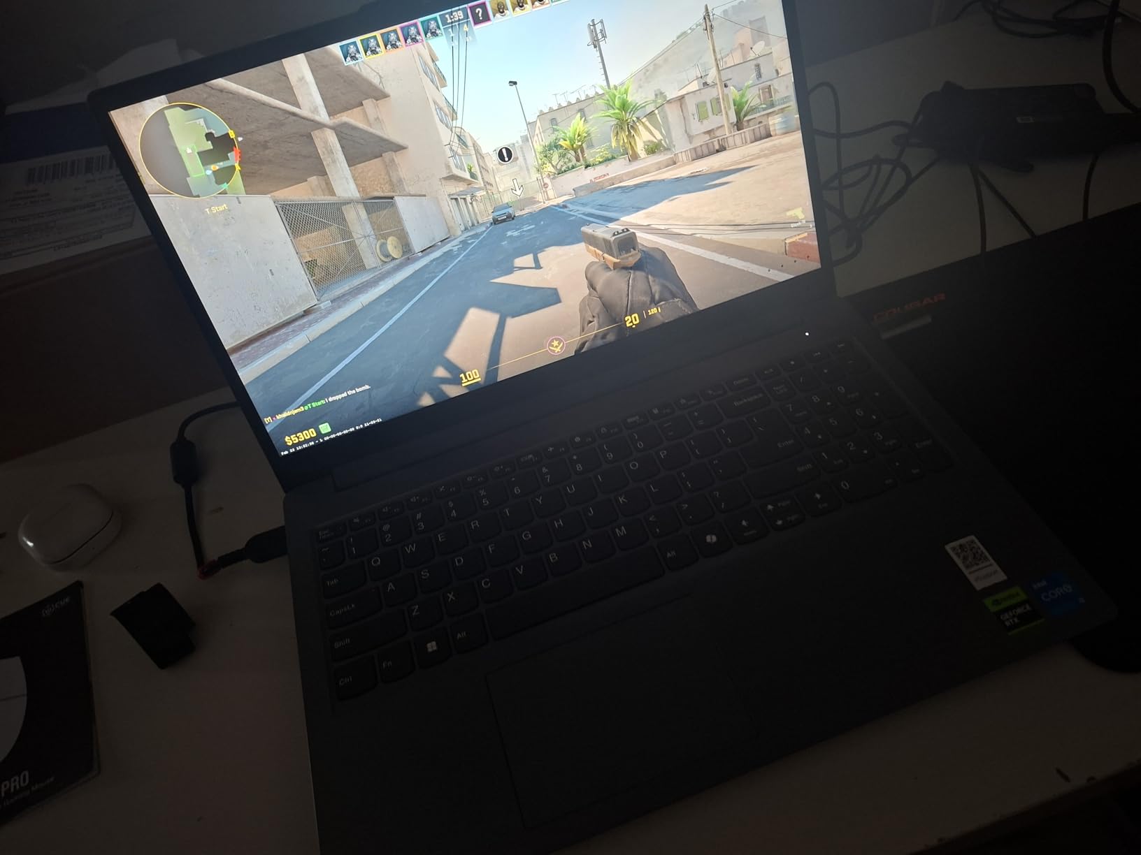 Lenovo LOQ Essential – AI-Powered Student Gaming Laptop - Intel® Core™i5-12450HX - 15.6