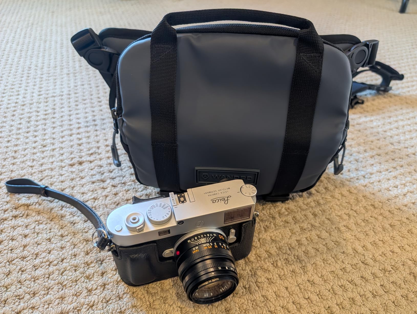WANDRD ROGUE 4L V2 Camera Sling Bag, Wasatch Green, Quick Access customer photo 1