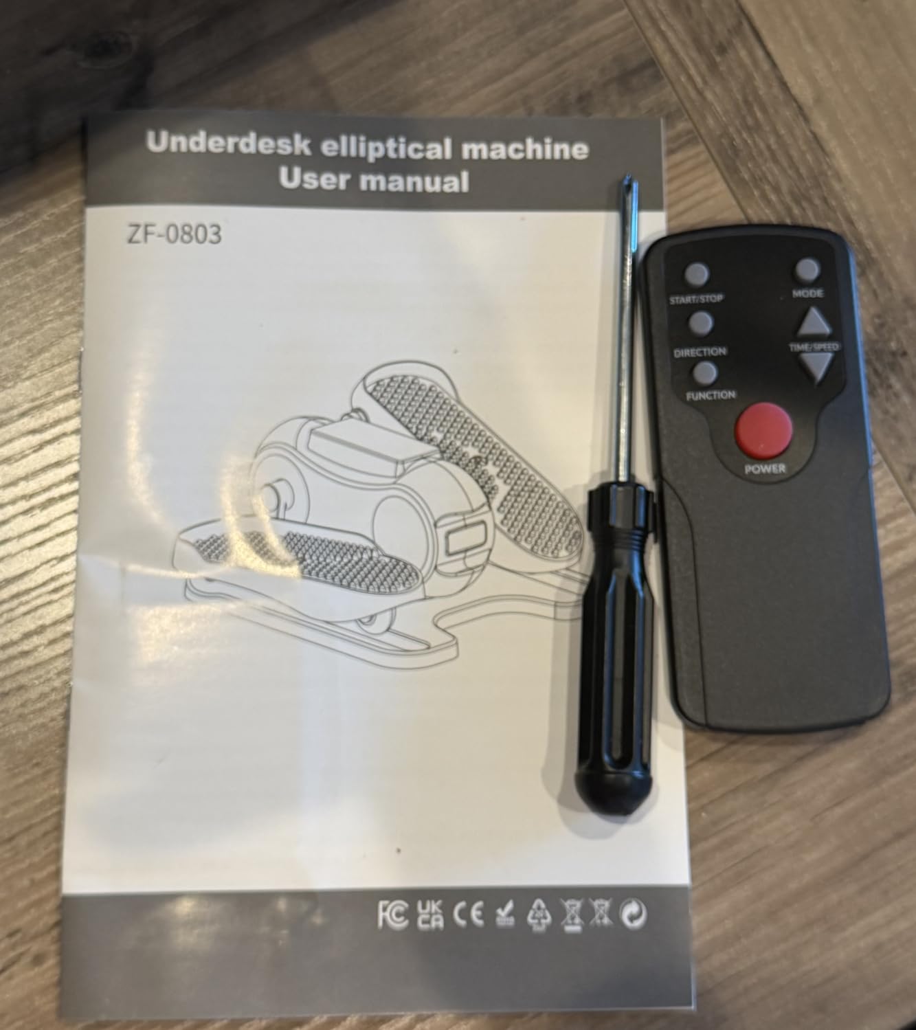 Yagud Under Desk Elliptical Machine, Elliptical Leg Exerciser as Seen on TV customer photo 2