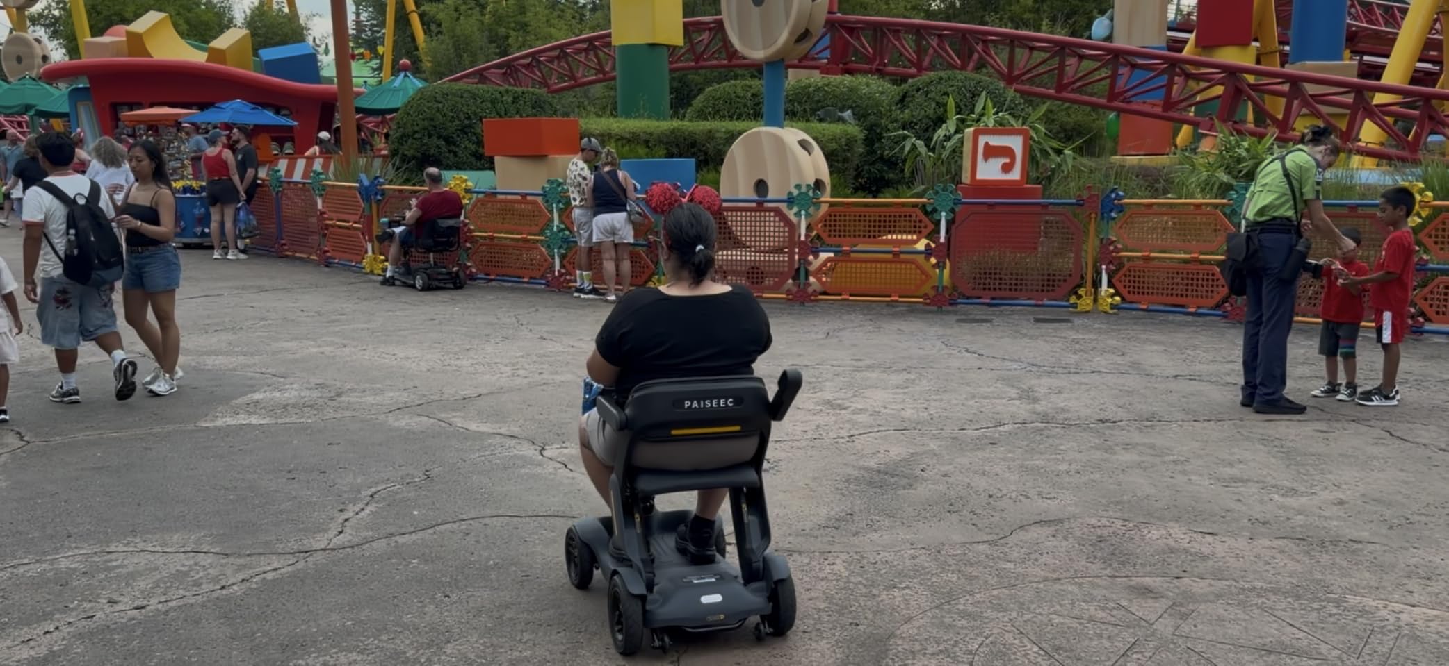 PAISEEC S3 Mobility Scooter for Seniors, 25/40 Mi, 2-Step Fold, Lightweight customer photo 1