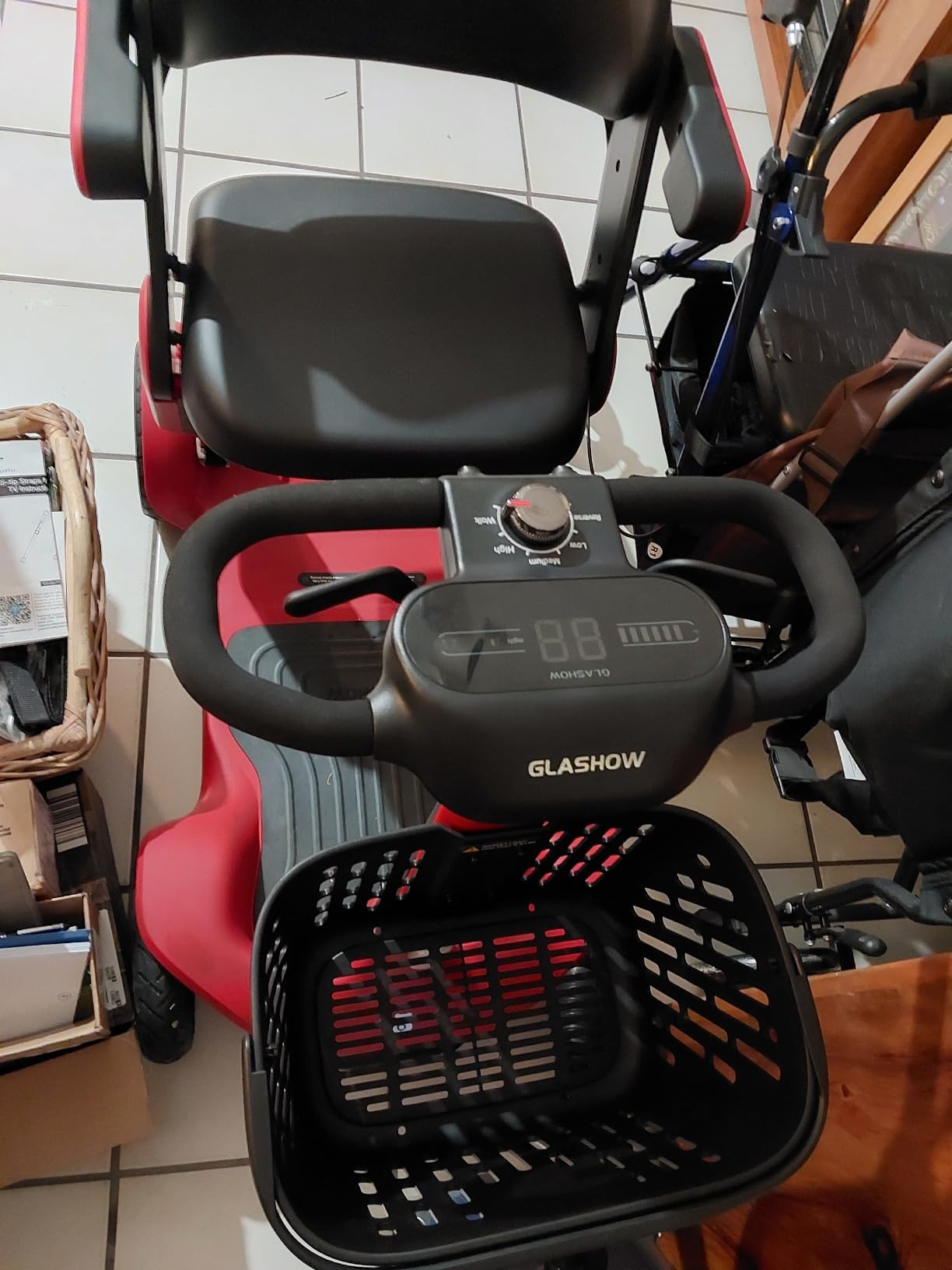 PAISEEC S3 Mobility Scooter for Seniors, 25/40 Mi, 2-Step Fold, Lightweight customer photo 2