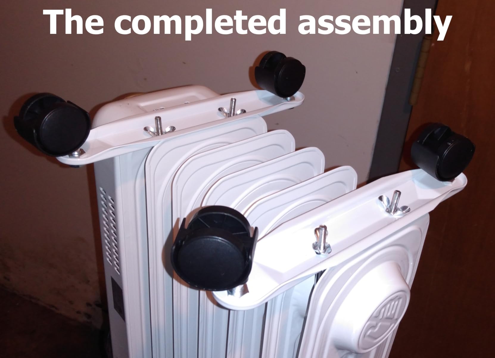 Dumos Oil Filled Radiator Heater with Adjustable Thermostat, Noiseless customer photo 1
