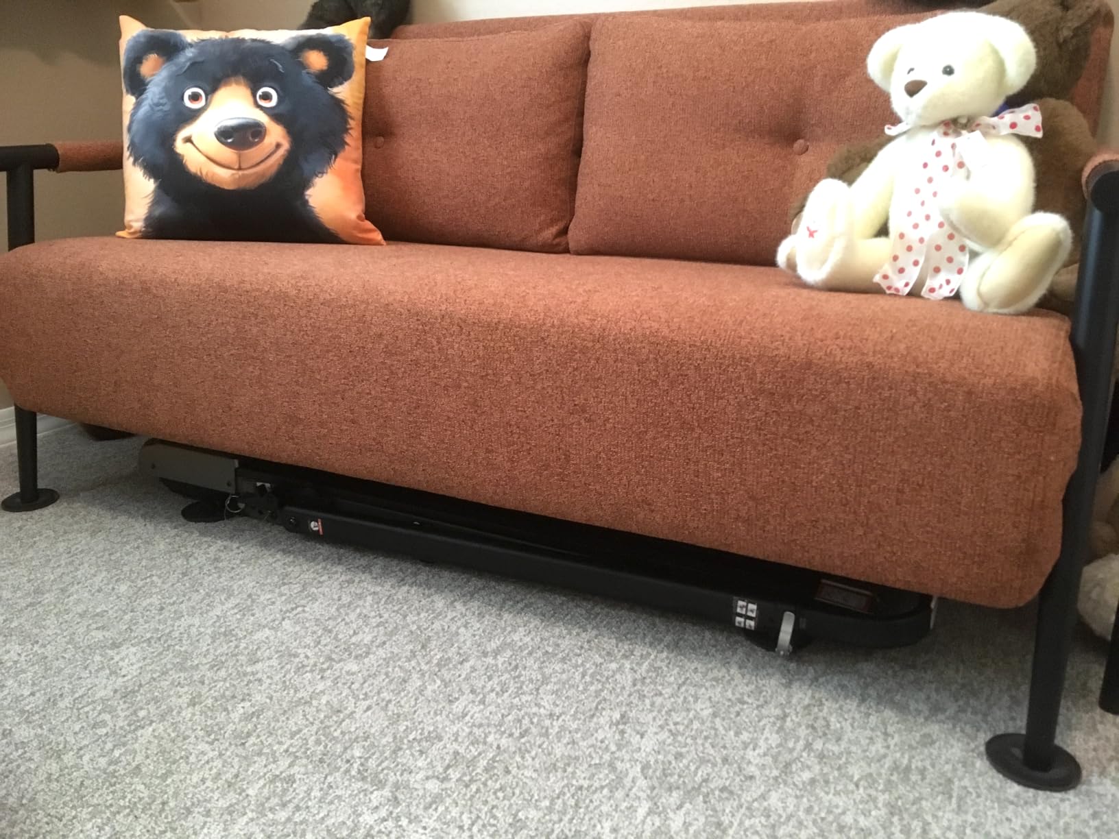 Acezoe Walking Pad Treadmill with 12% Incline &Height-Adjustable Handlebar customer photo 1