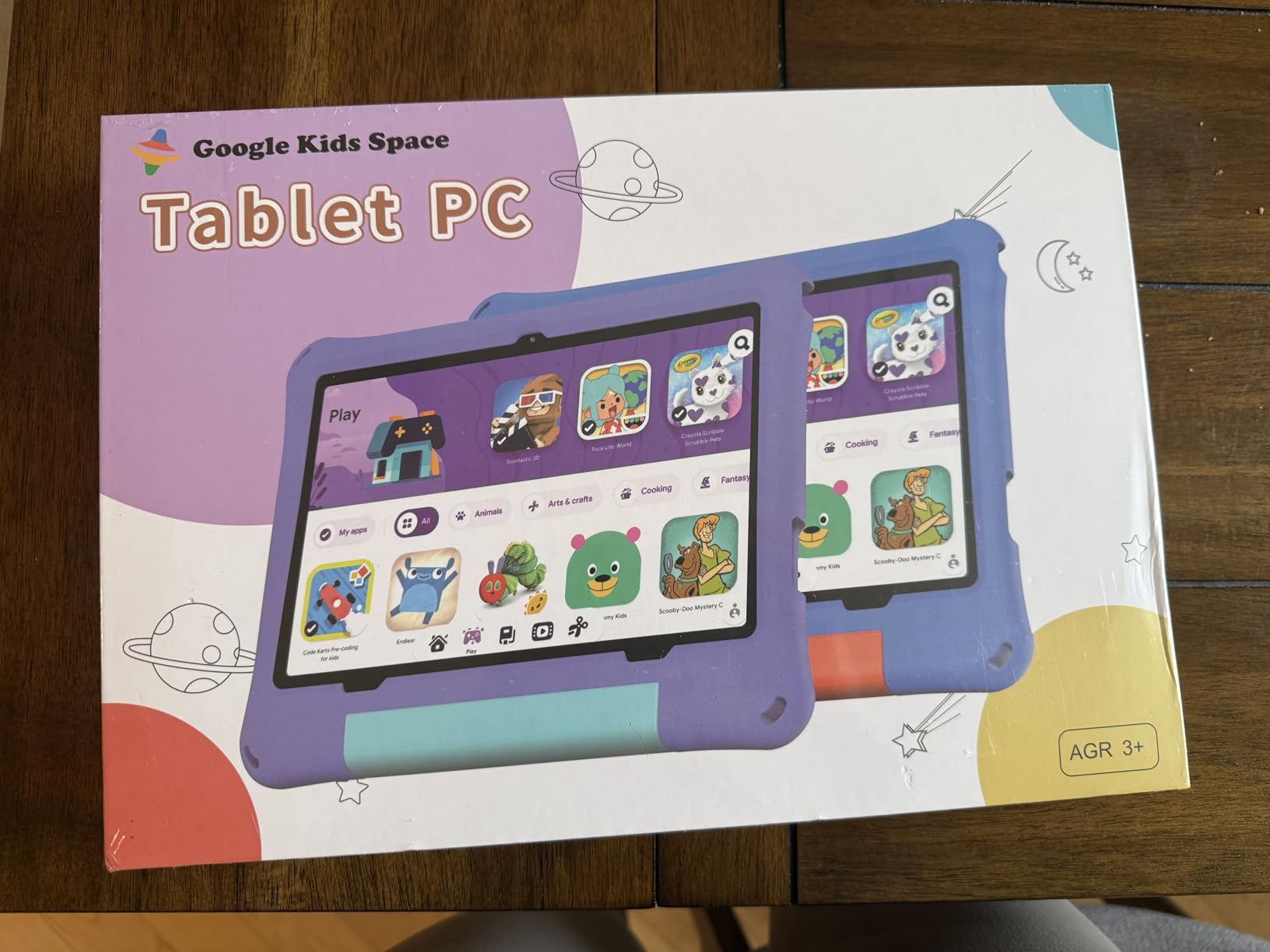 aiprotablet 10 inch Kids Tablet, Android 16 Tablet for Kid, Octa-Core CPU, 24GB RAM, 64GB ROM 1TF Card Expandable for Children,Tablets with Case, Parental Control, 6000mAh,WiFi (Blue) customer photo 2
