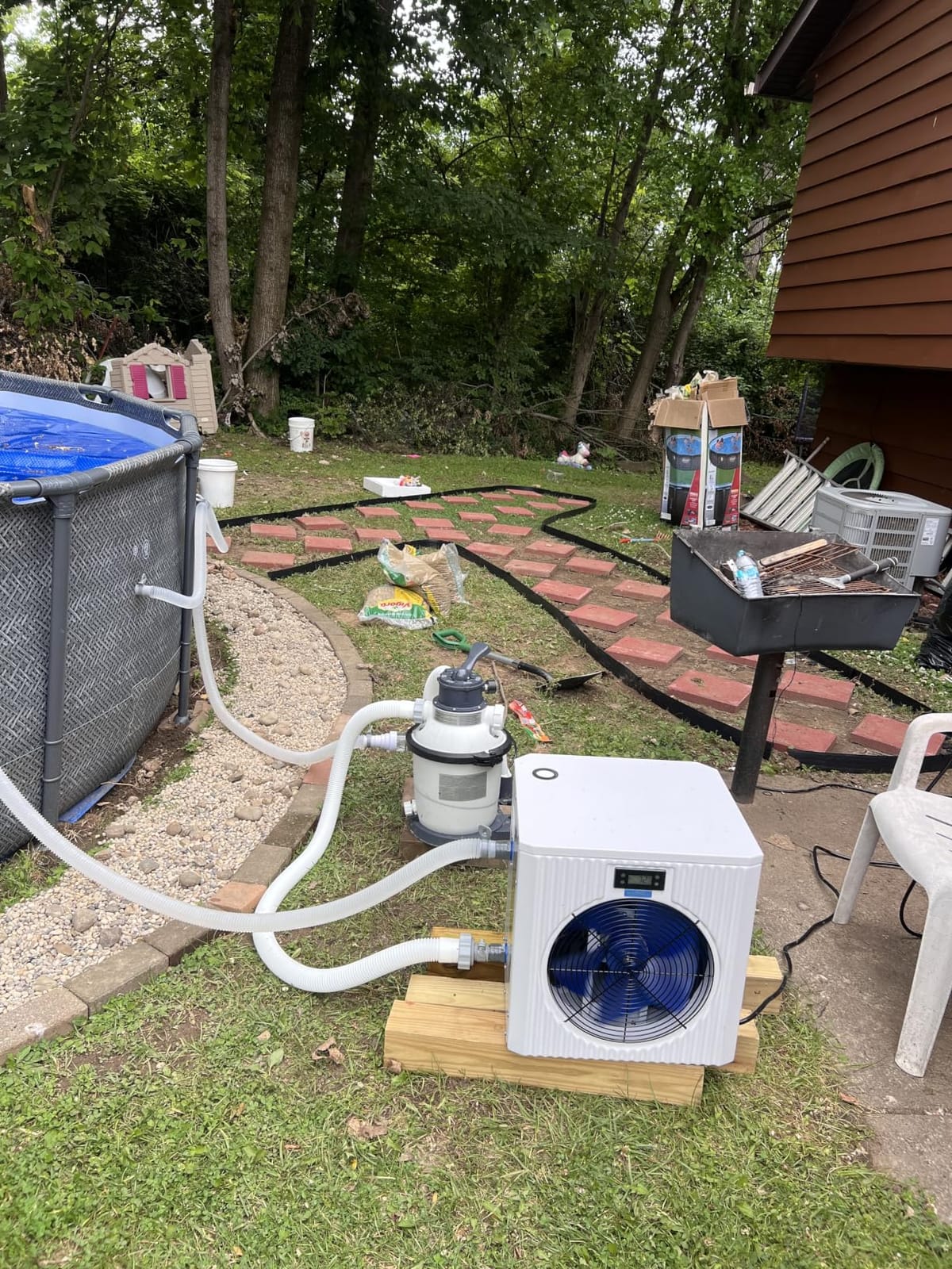 10,000 Gallons Above Ground Pool Heater 110V customer photo 1