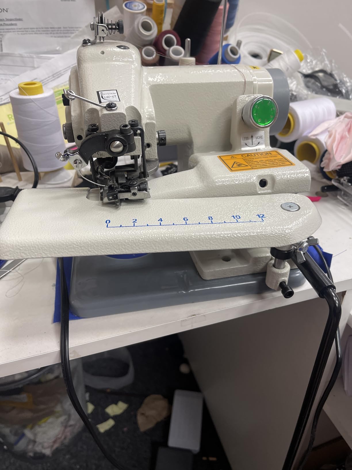 110V Blindstitch Sewing Machine 1200SPM Desktop Electric Blindstitch Hemmer customer photo 1