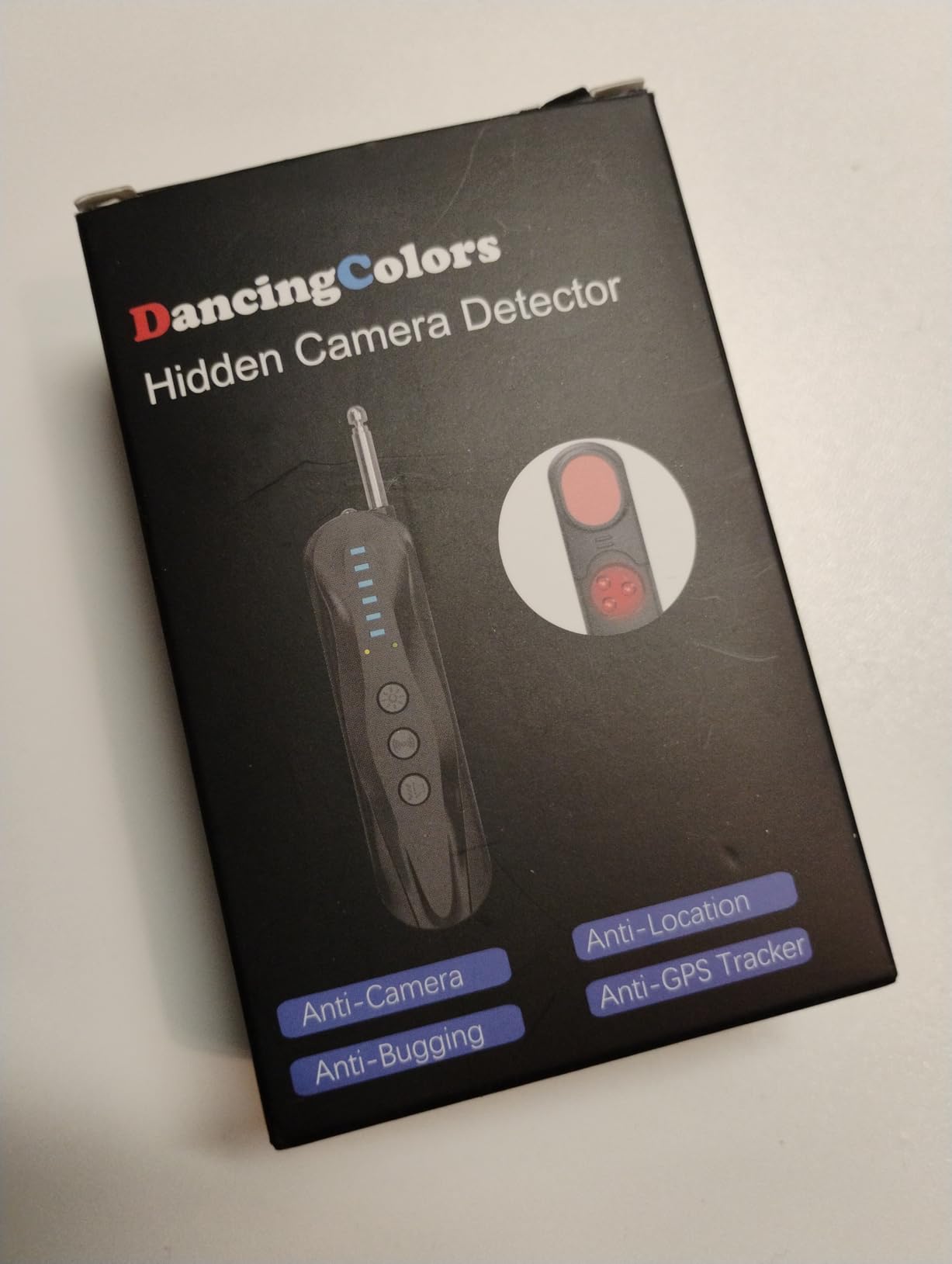 Hidden Camera Detector & Anti-Spy Bug Detector, GPS Tracker Detector customer photo 1