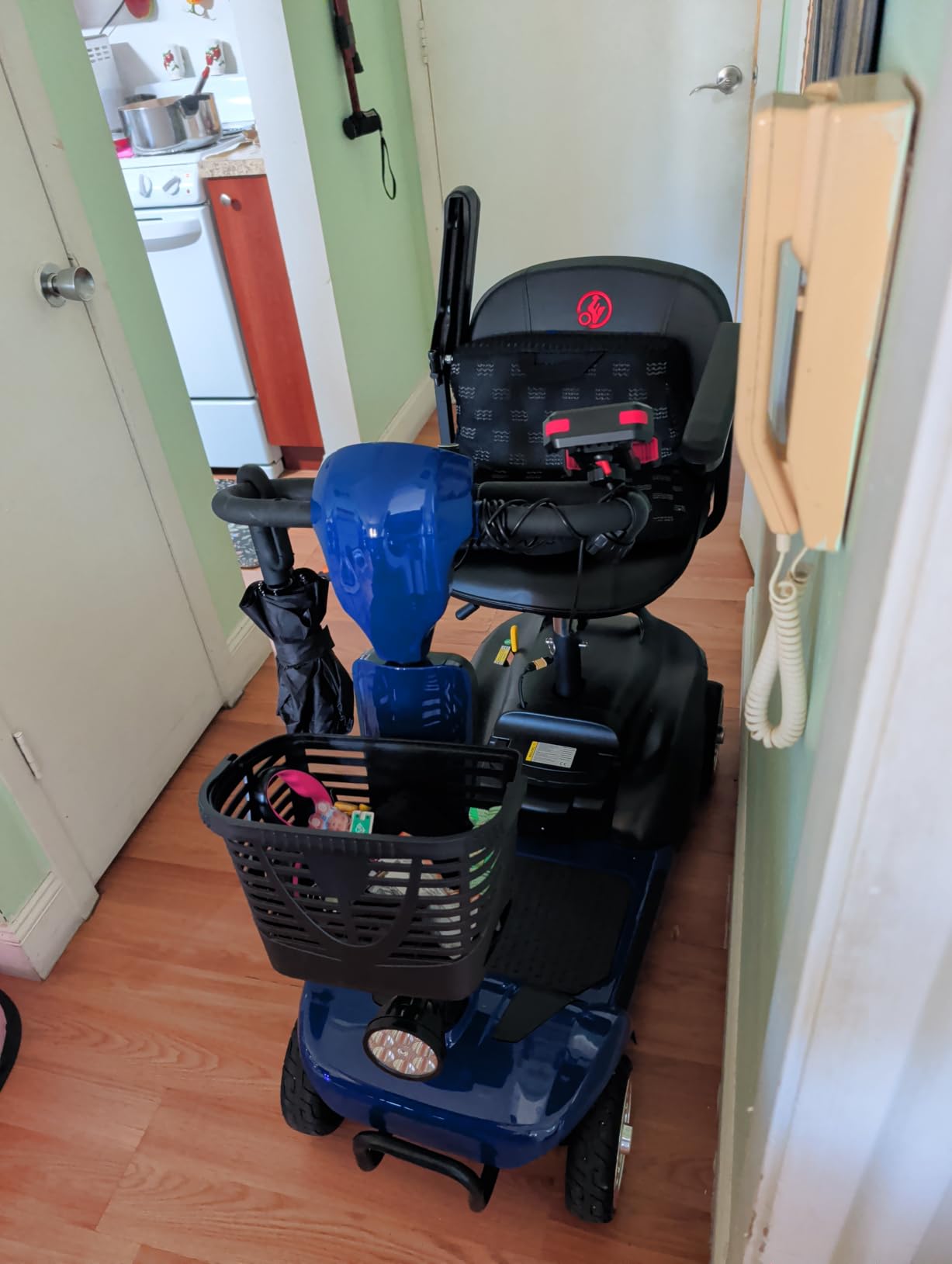 Mobility Scooter for Seniors & Adults, 4 Wheel Foldable Scooter customer photo 2
