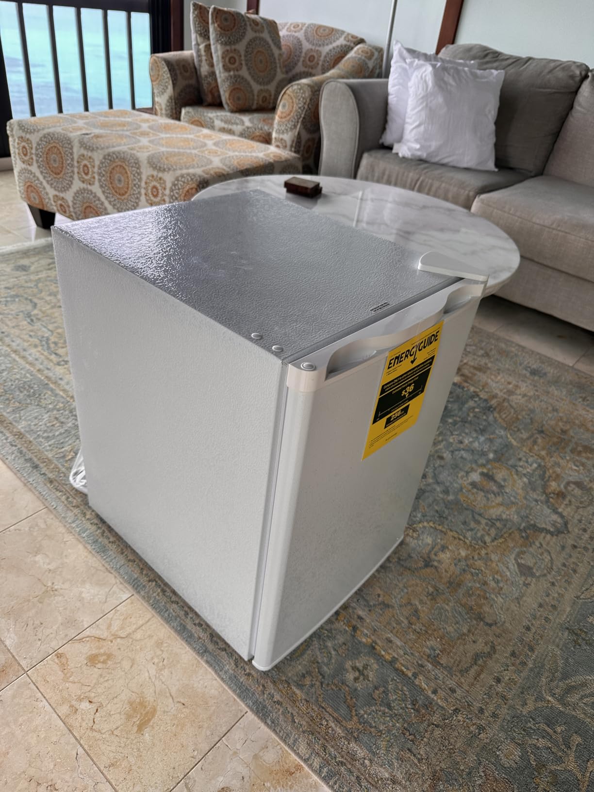 Electactic 2.1 Cu.ft Small Freezer, Mini Upright Freezer, White customer photo 2