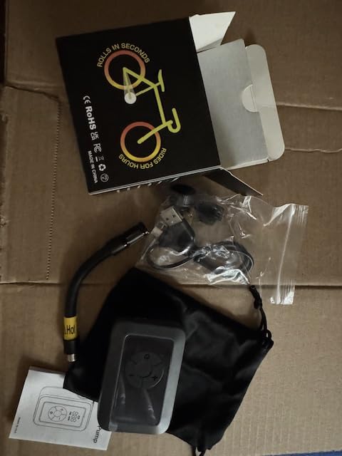 Mini Bike Tire Pump, 120PSI Electric Bicycle Pump with Digital Gauge, Auto Stop, 20s Fast Inflation Portable Air Pump with Presta & Schrader Valve for Road Bike, Mountain Bike, E-Bike, Scooter customer photo 1