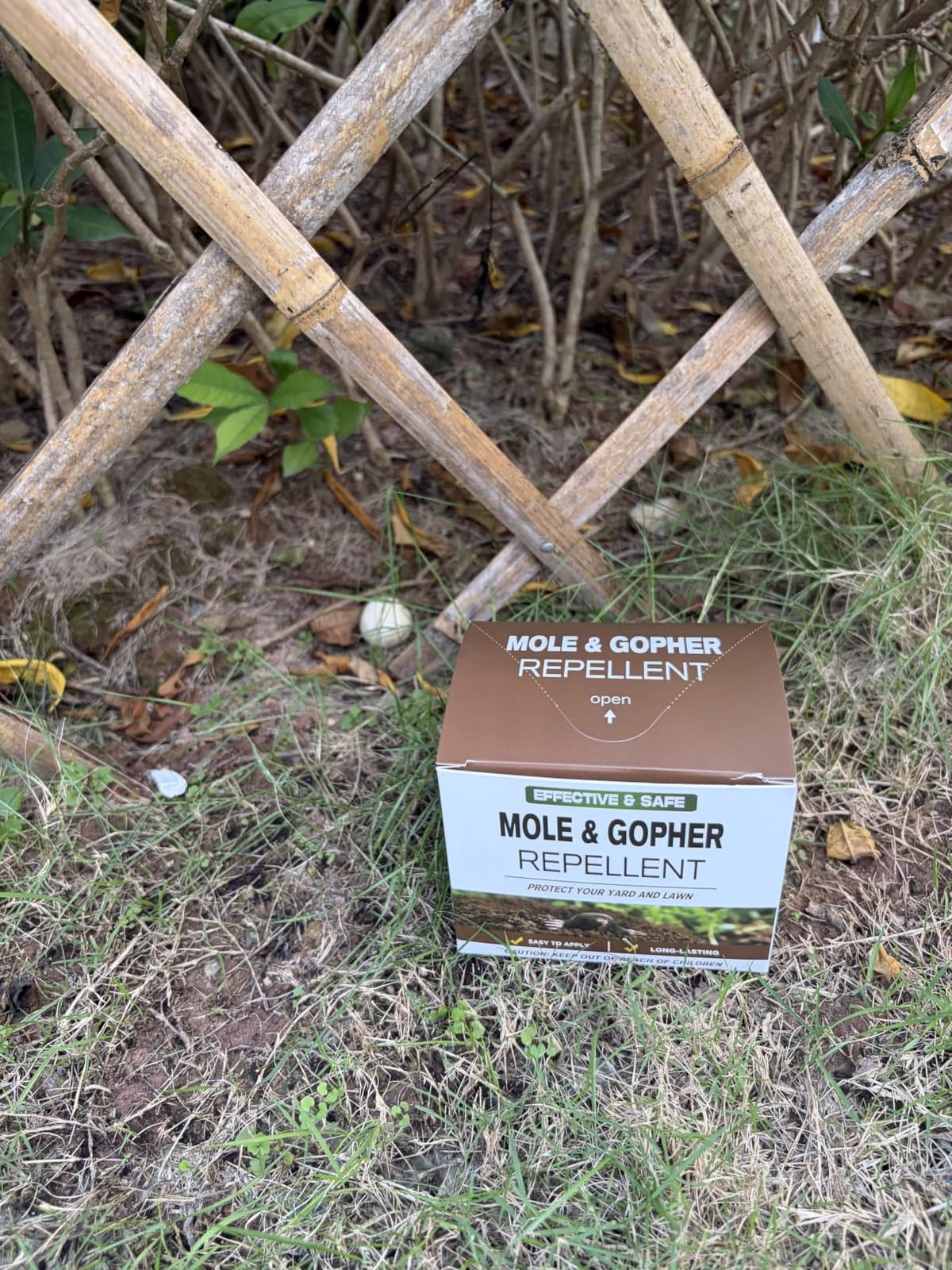 LEBMP Mole Repellent, Gopher Repellent, Groundhogs Repellant Outdoor-8Pcs customer photo 1
